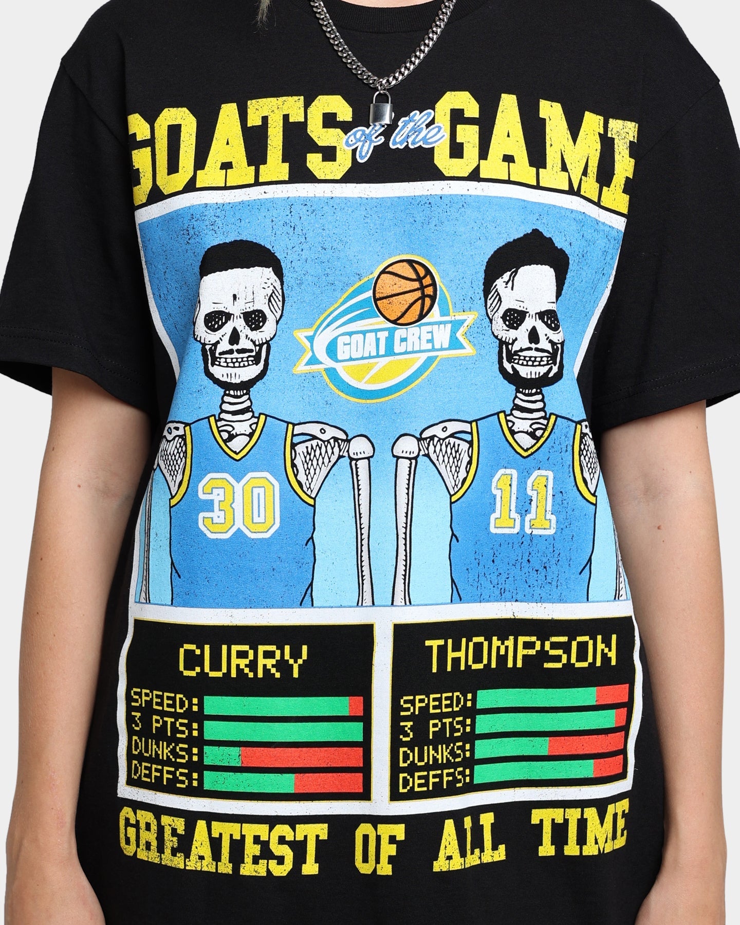 Goat Crew Goats Of The Game T-Shirt Black Style001