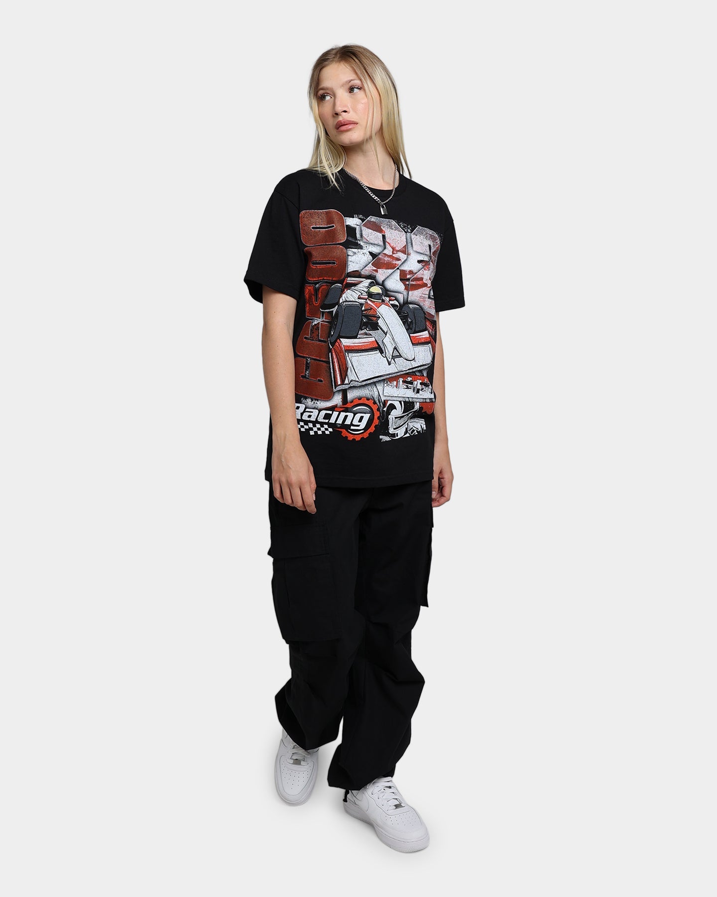 Goat Crew Racing F1 T-Shirt Black Style001