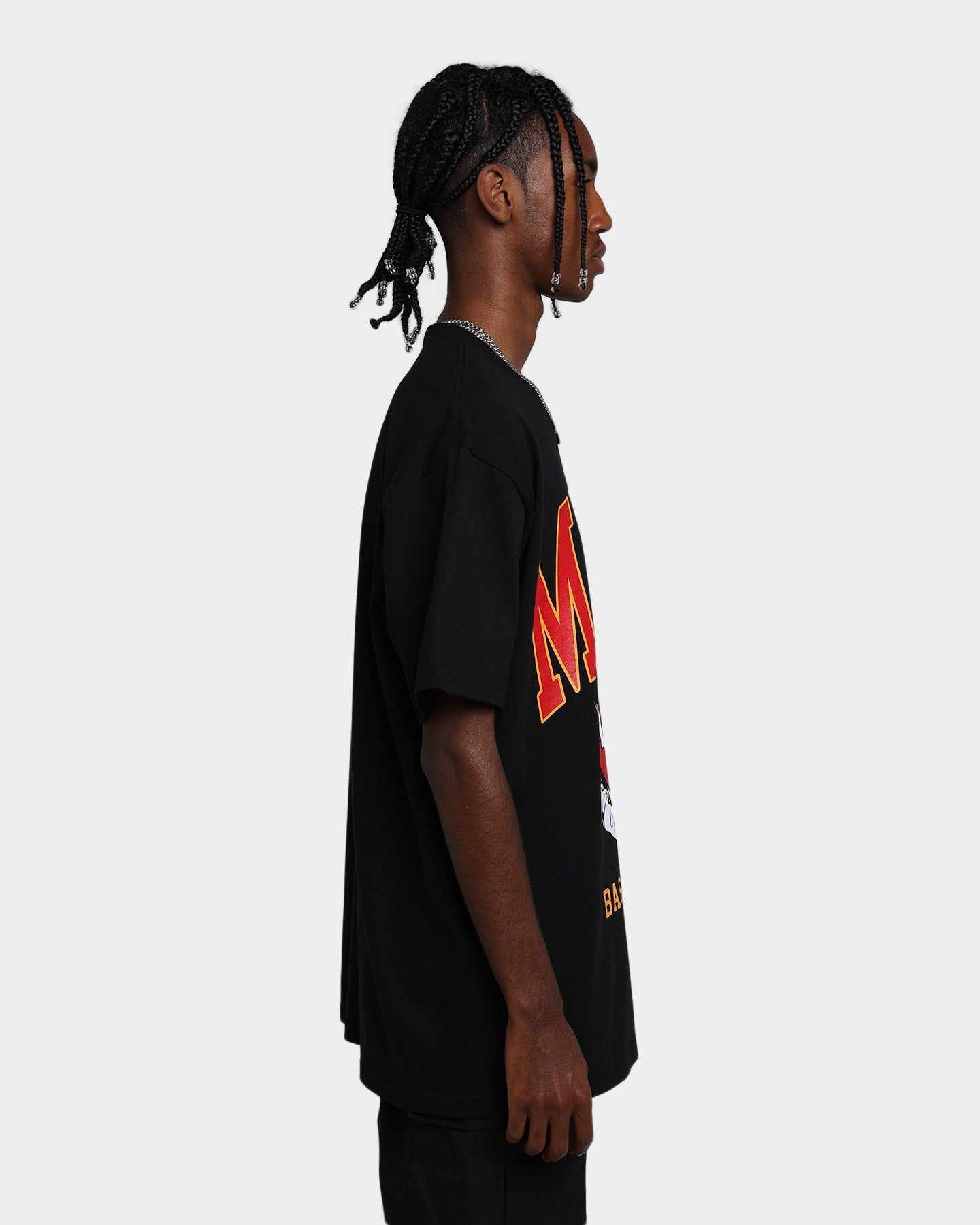 Goat Crew University Of Miami Basketball T-Shirt Black
