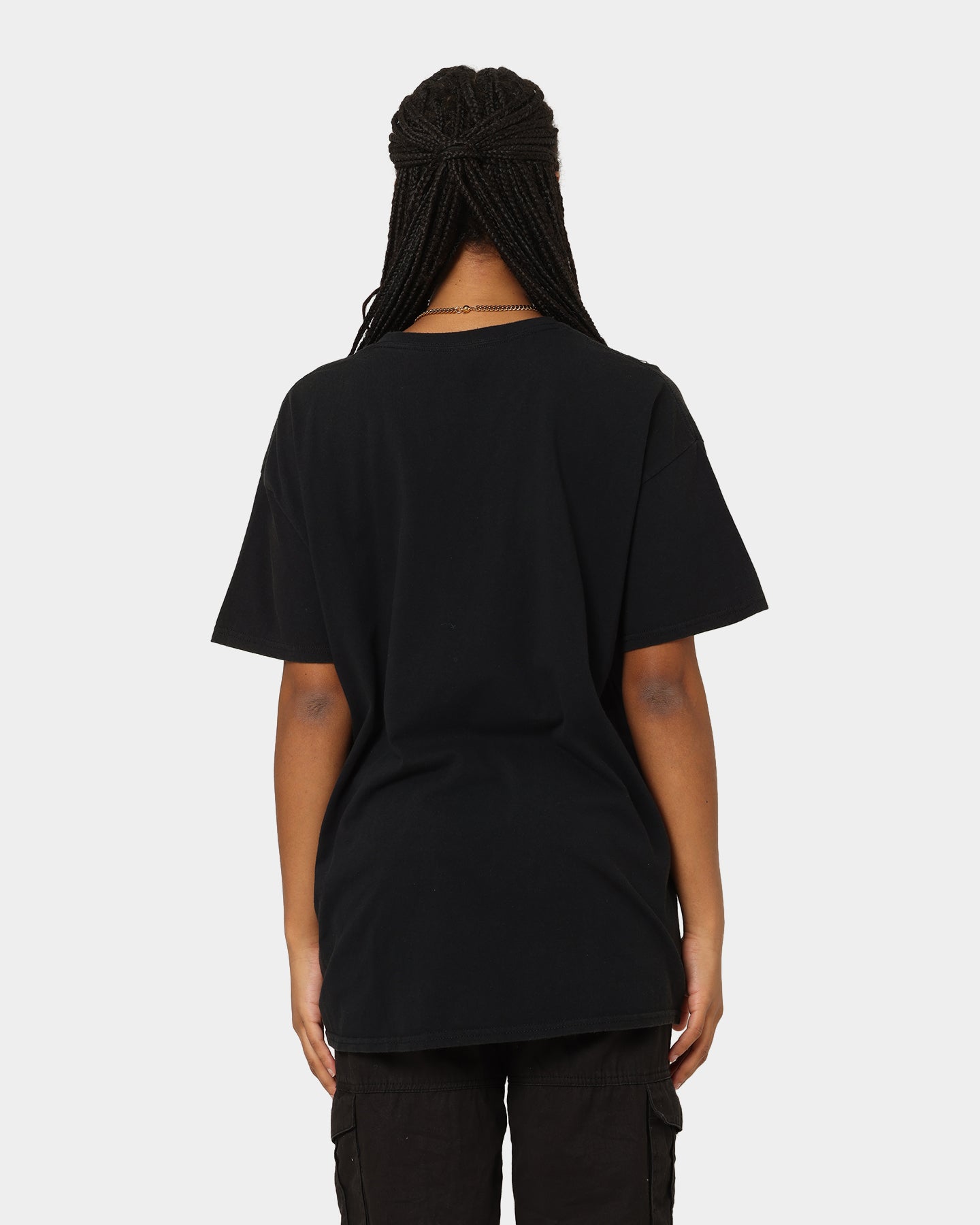 American Thrift Ryu Dragon Vintage T-Shirt Washed Black Style001