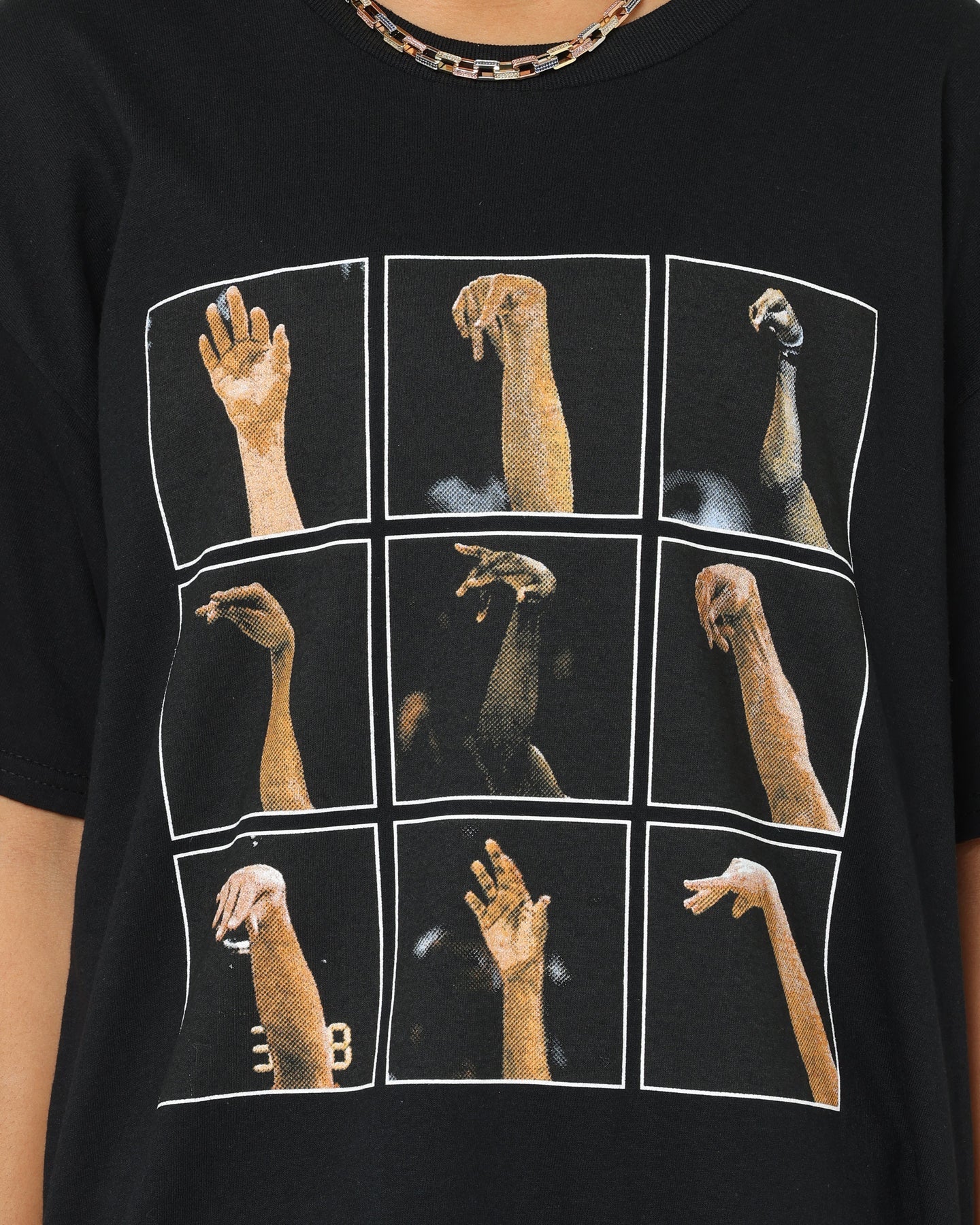 Goat Crew Swish T-Shirt Black Style001