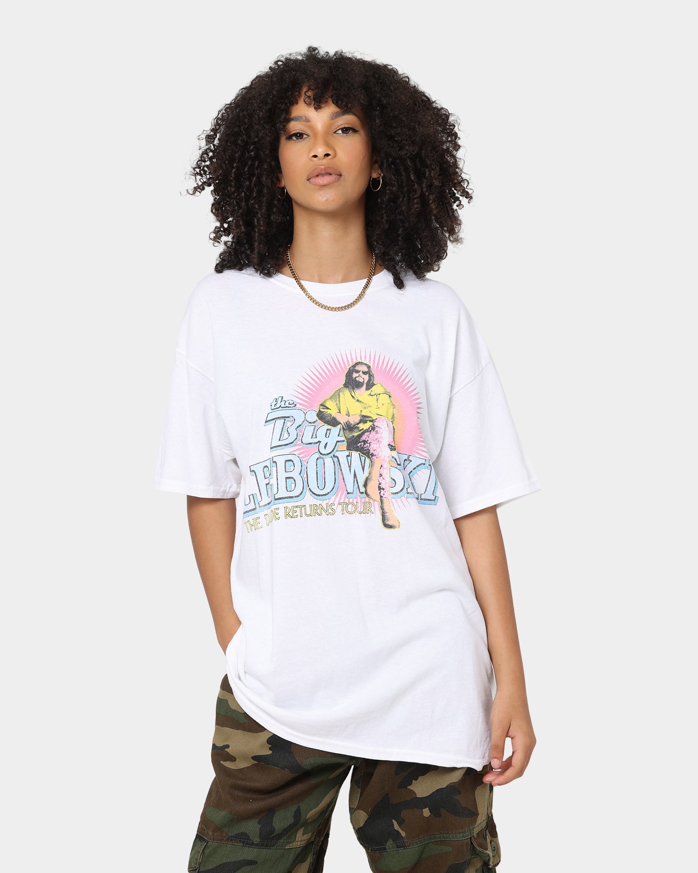 American Thrift X The Big Lebowski The Big Lebowski T-Shirt White Style001