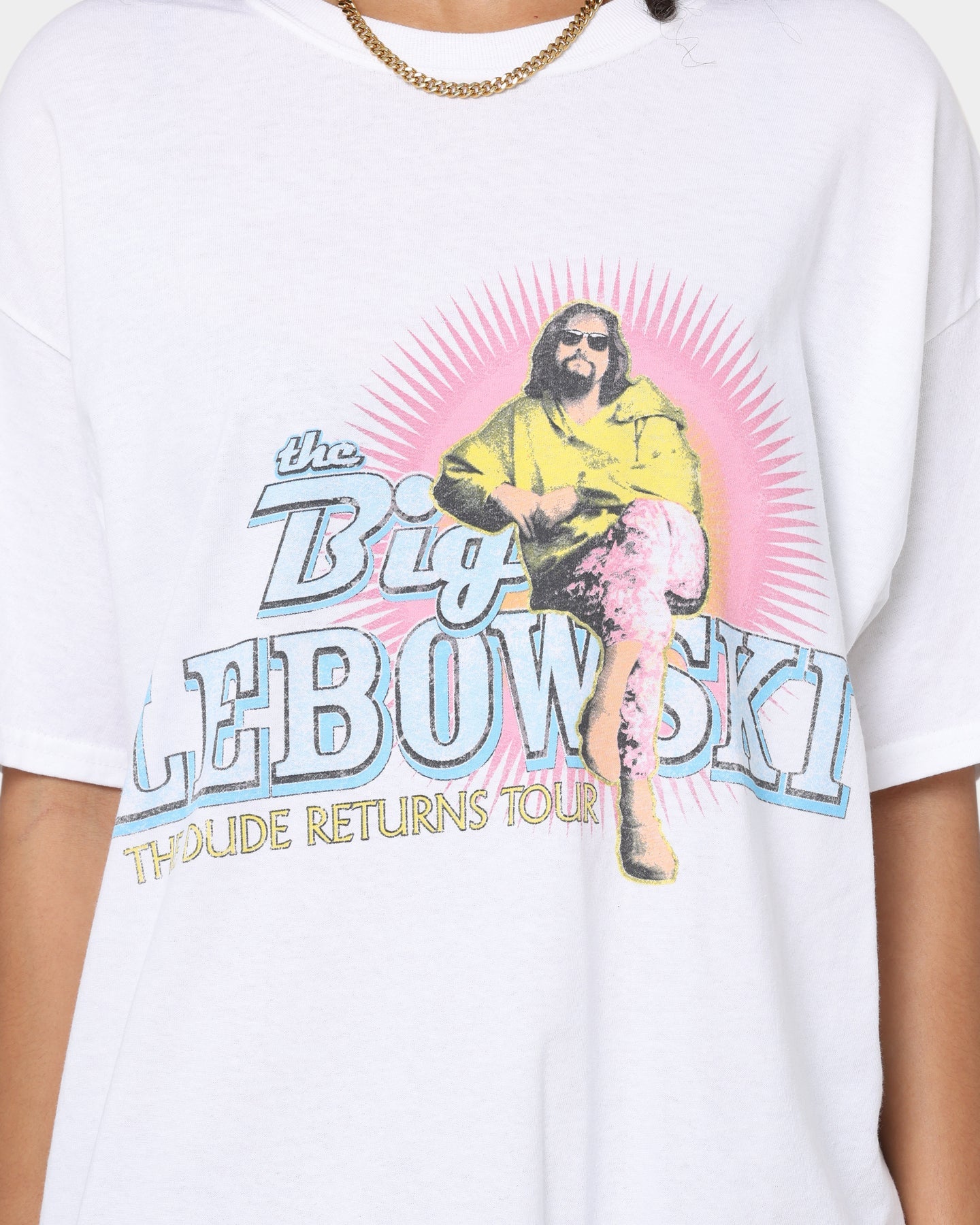 American Thrift X The Big Lebowski The Big Lebowski T-Shirt White Style001