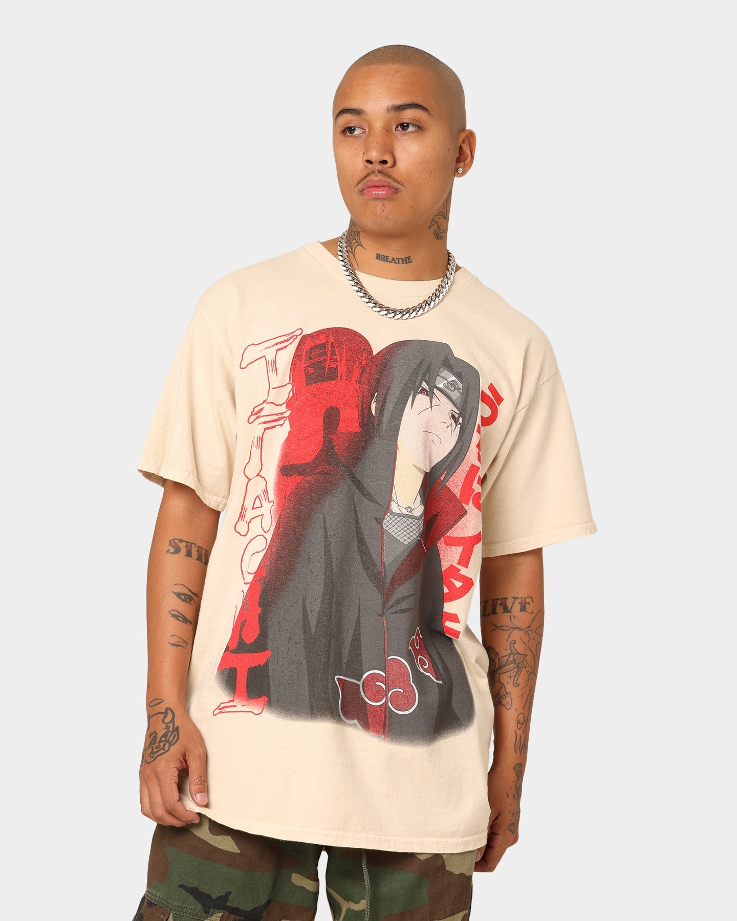 Goat Crew Goat Crew X Naruto Itachi CLR T-Shirt Stone