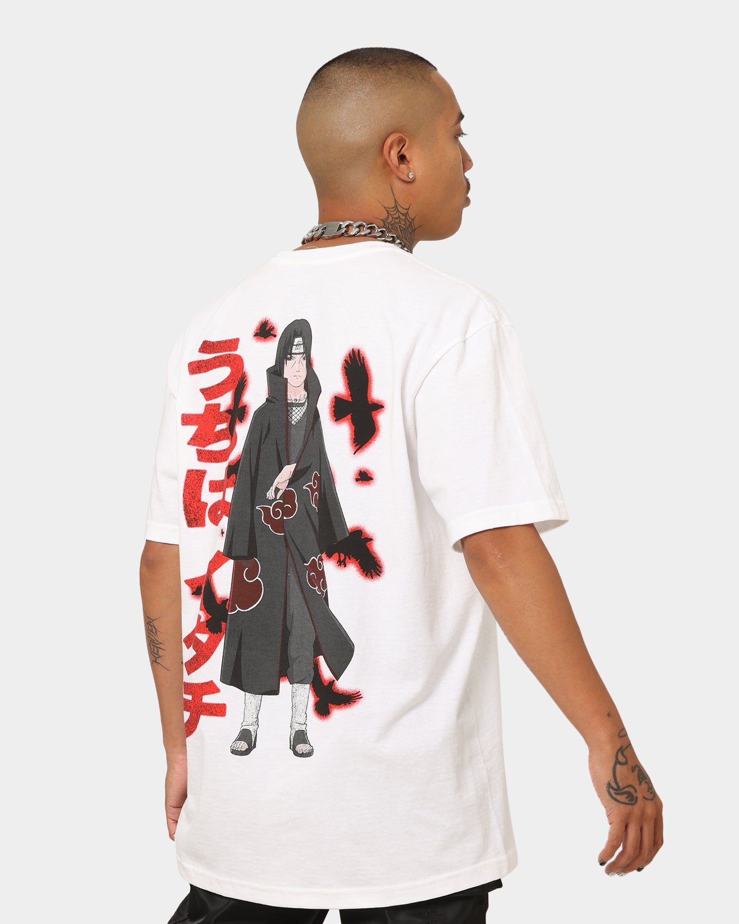 Goat Crew X Naruto Itachi CLR T-Shirt White