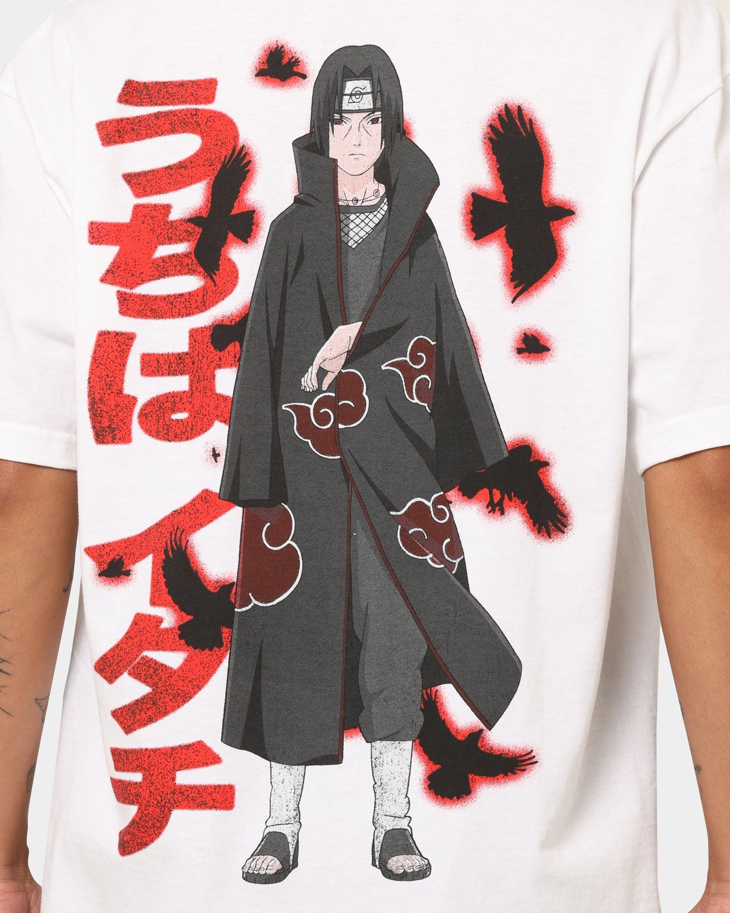 Goat Crew X Naruto Itachi CLR T-Shirt White