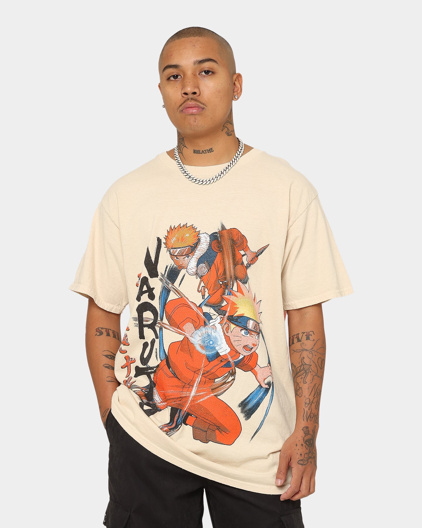 Goat Crew Goat Crew X Naruto Naruto CLR T-Shirt Stone
