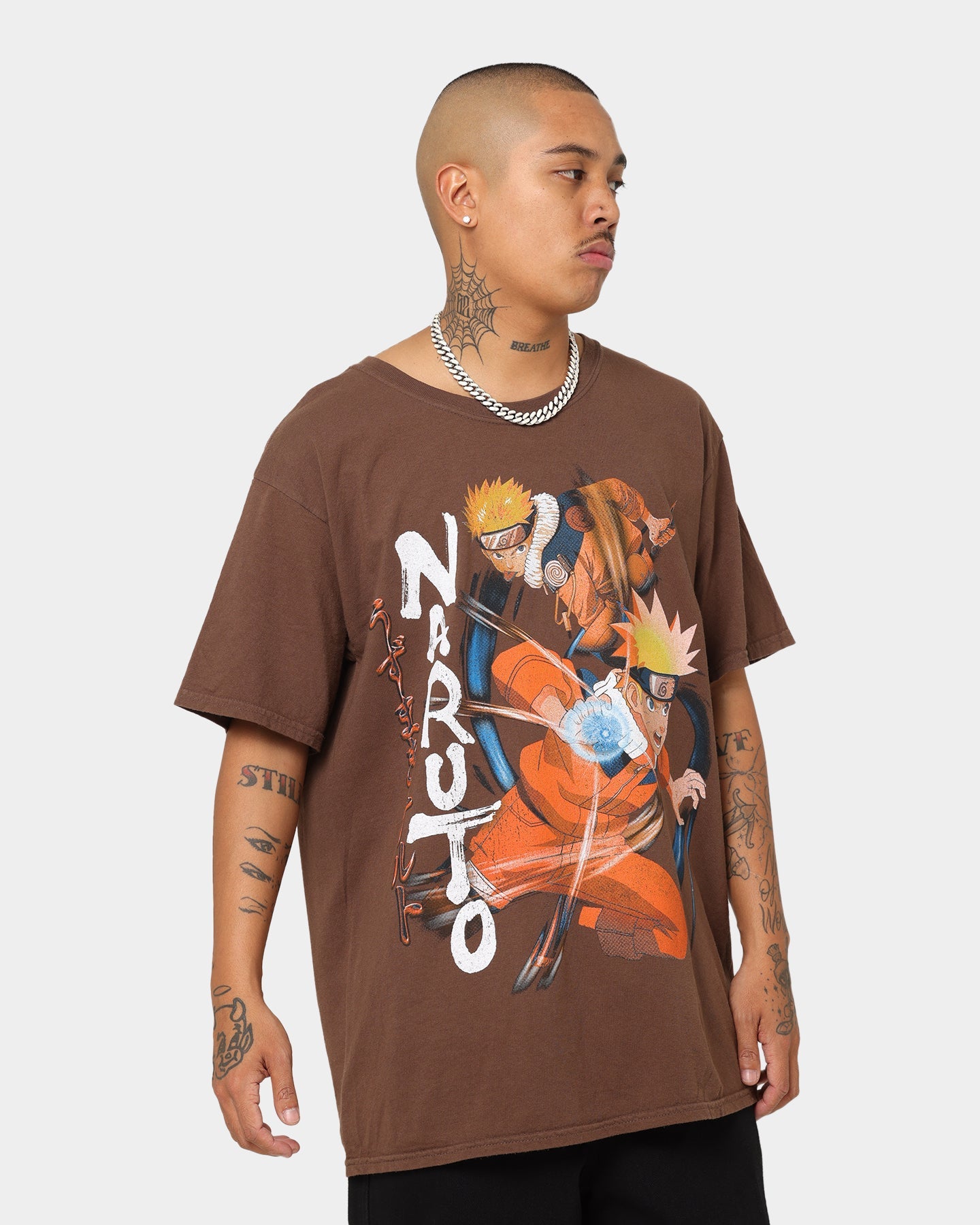 Goat Crew Goat Crew X Naruto Naruto CLR T-Shirt Brown