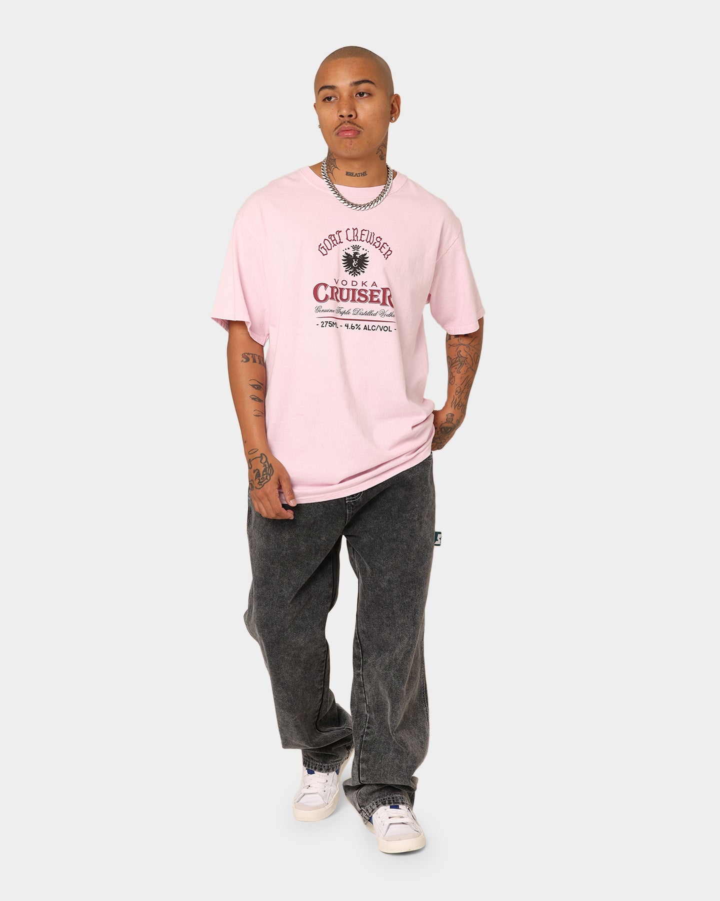 Goat Crew Goat Crew X Vodka Cruiser Lush Guava Cruiser T-Shirt Pink