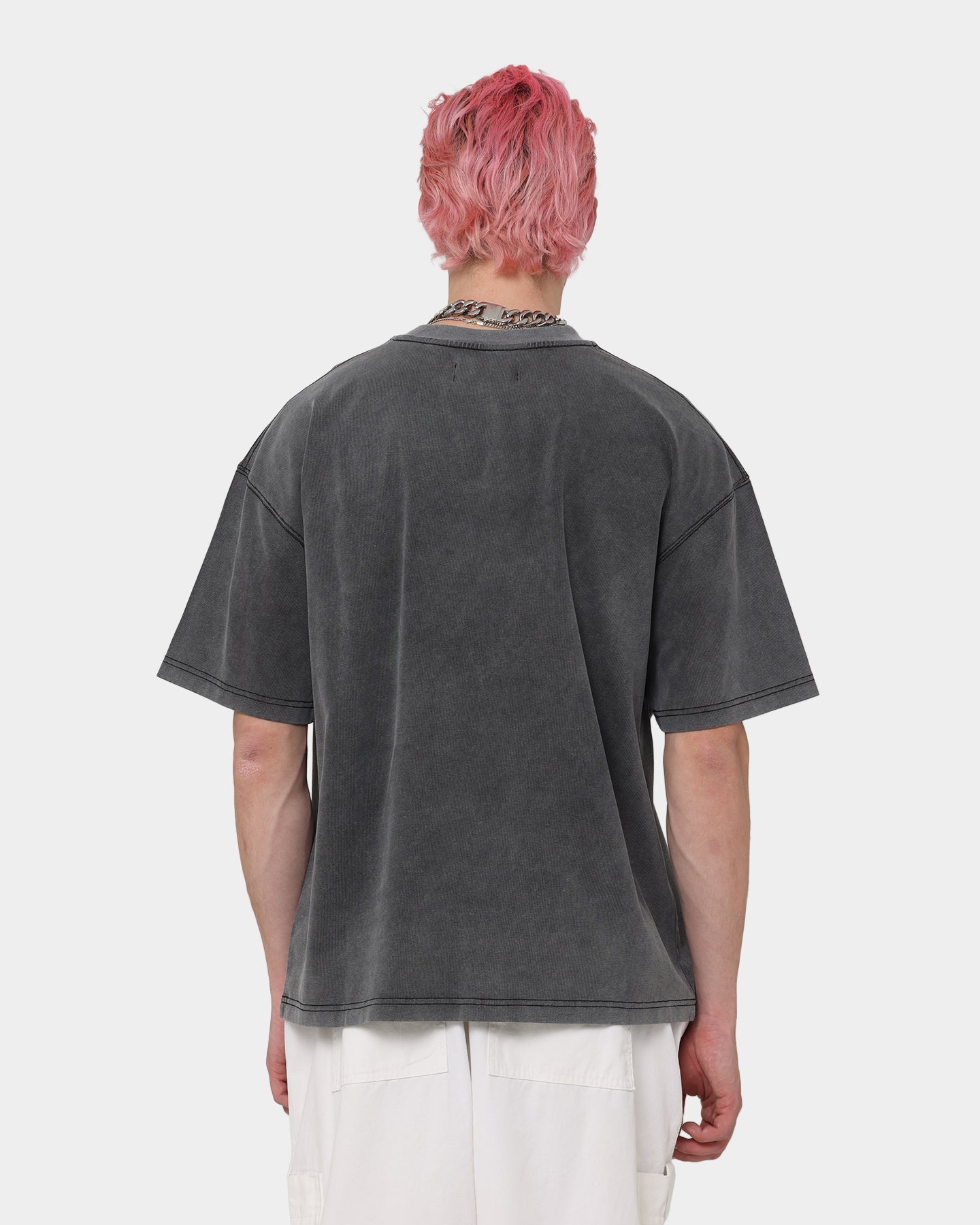 Loiter X The Anti Order Dragon T-Shirt Charcoal