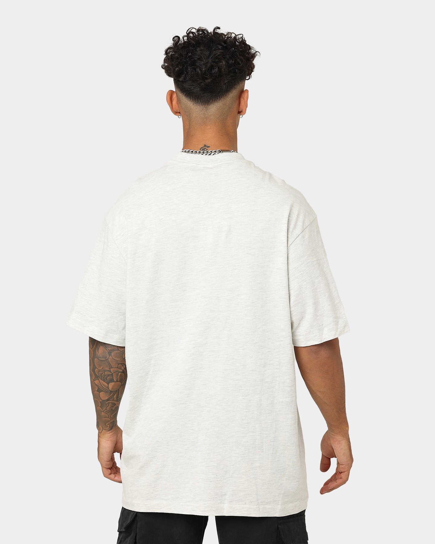 Majestic Athletic Los Angeles Rams Helmet Arch T-Shirt White Marle