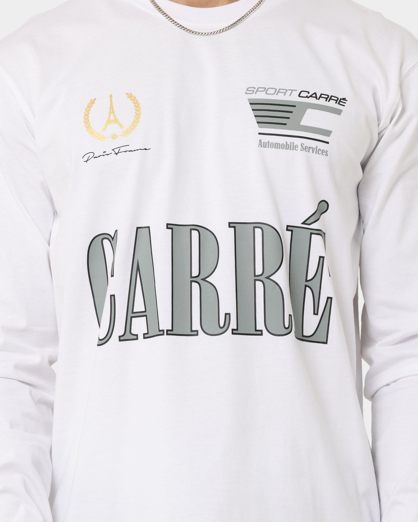 Carr√© Automobile T-Shirt White
