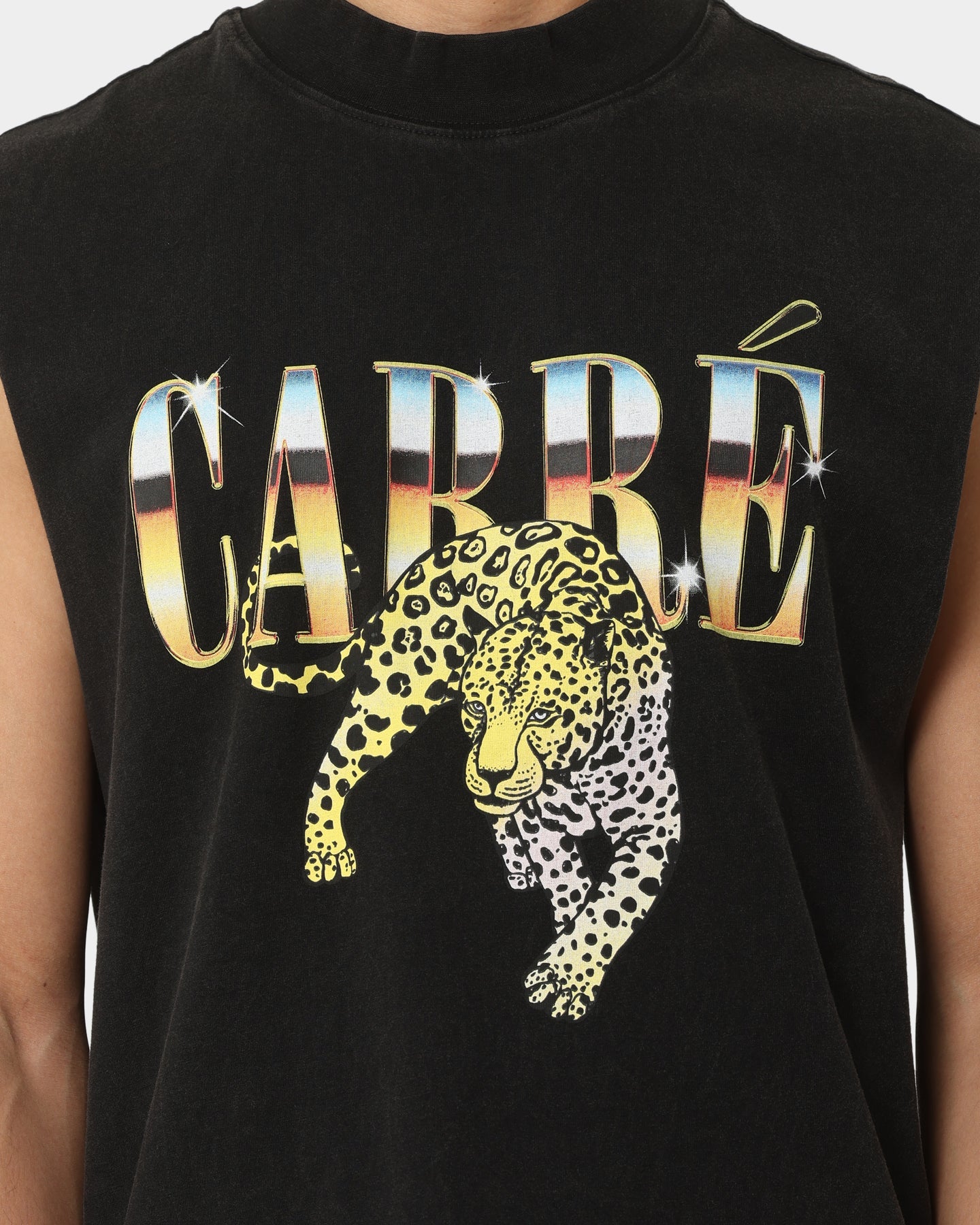 Carr√© Leo Retro Muscle T-Shirt Black