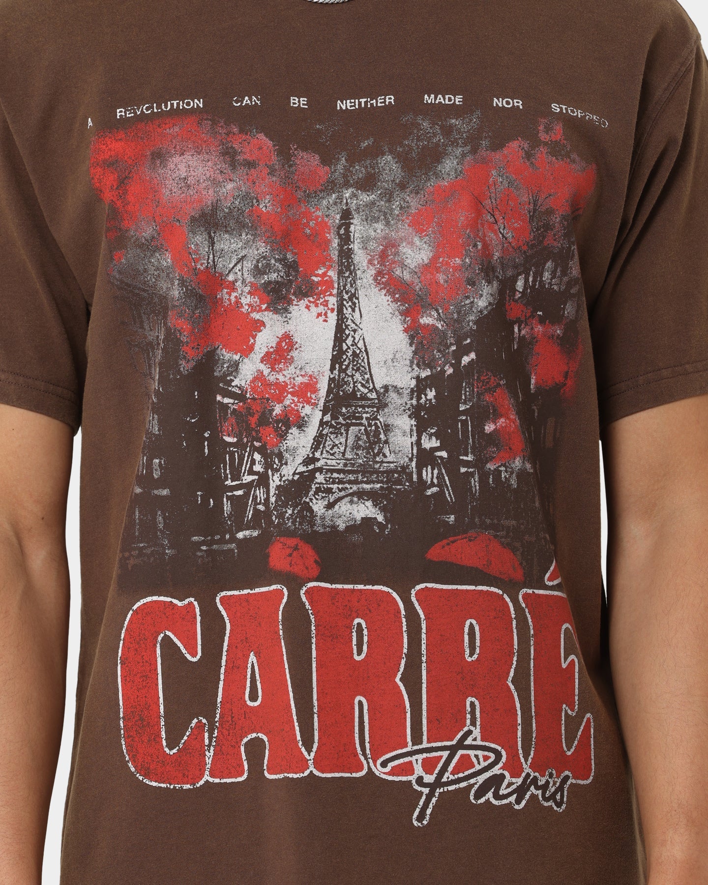 Carr√© Autumn Vintage T-Shirt Washed Brown