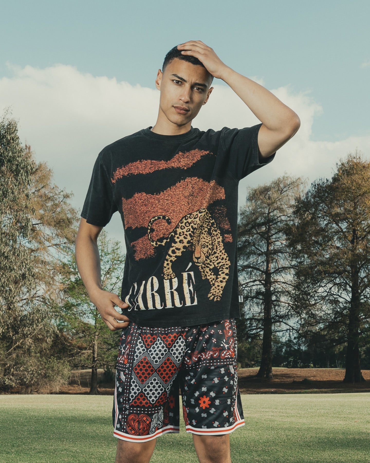 Carr√© Leo Vintage T-Shirt Washed Black