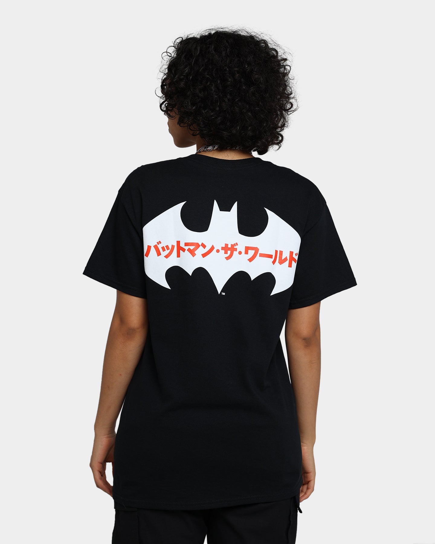 Goat Crew X Batman Batman The World Japan T-Shirt Black Style001
