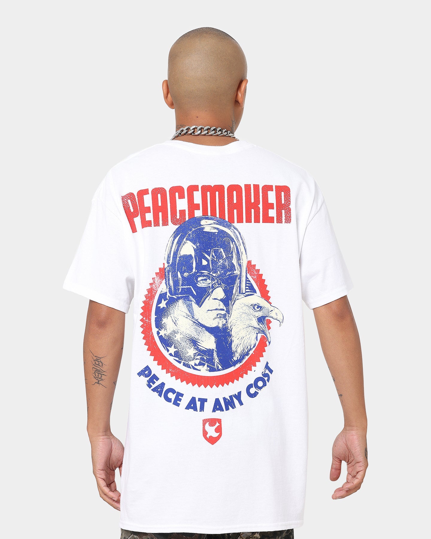 Goat Crew X Peacemaker Peace At Any Cost T-Shirt White