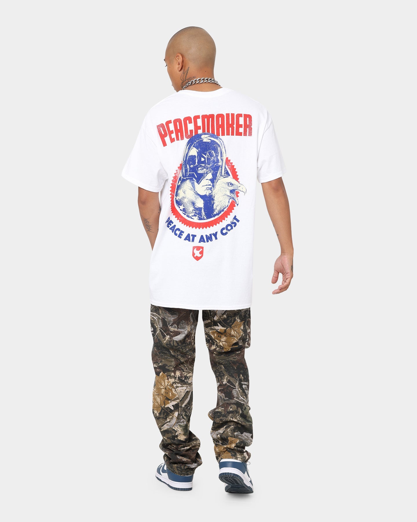 Goat Crew X Peacemaker Peace At Any Cost T-Shirt White