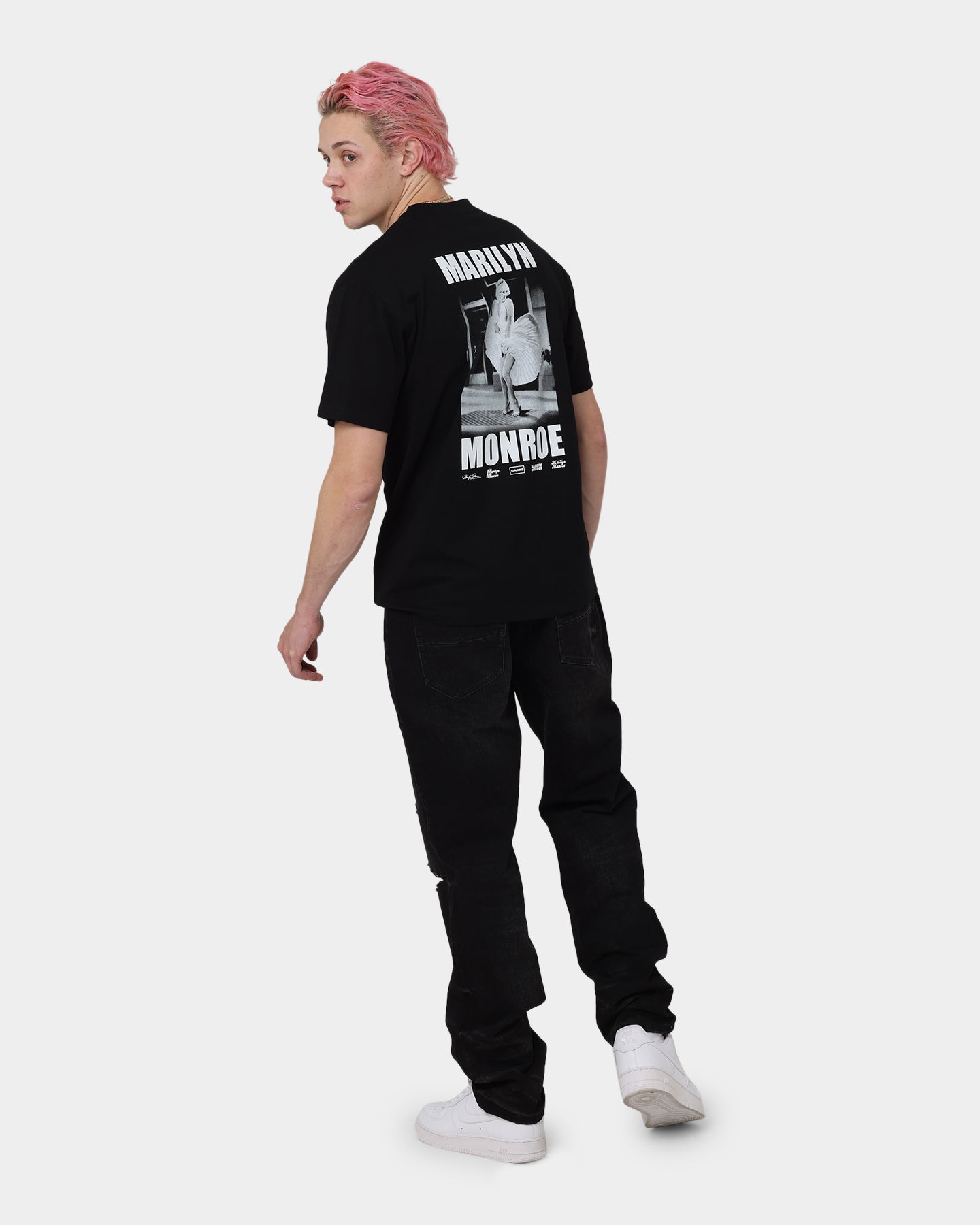 Carr√© X Marilyn Monroe Bold Is Beautiful T-Shirt Black