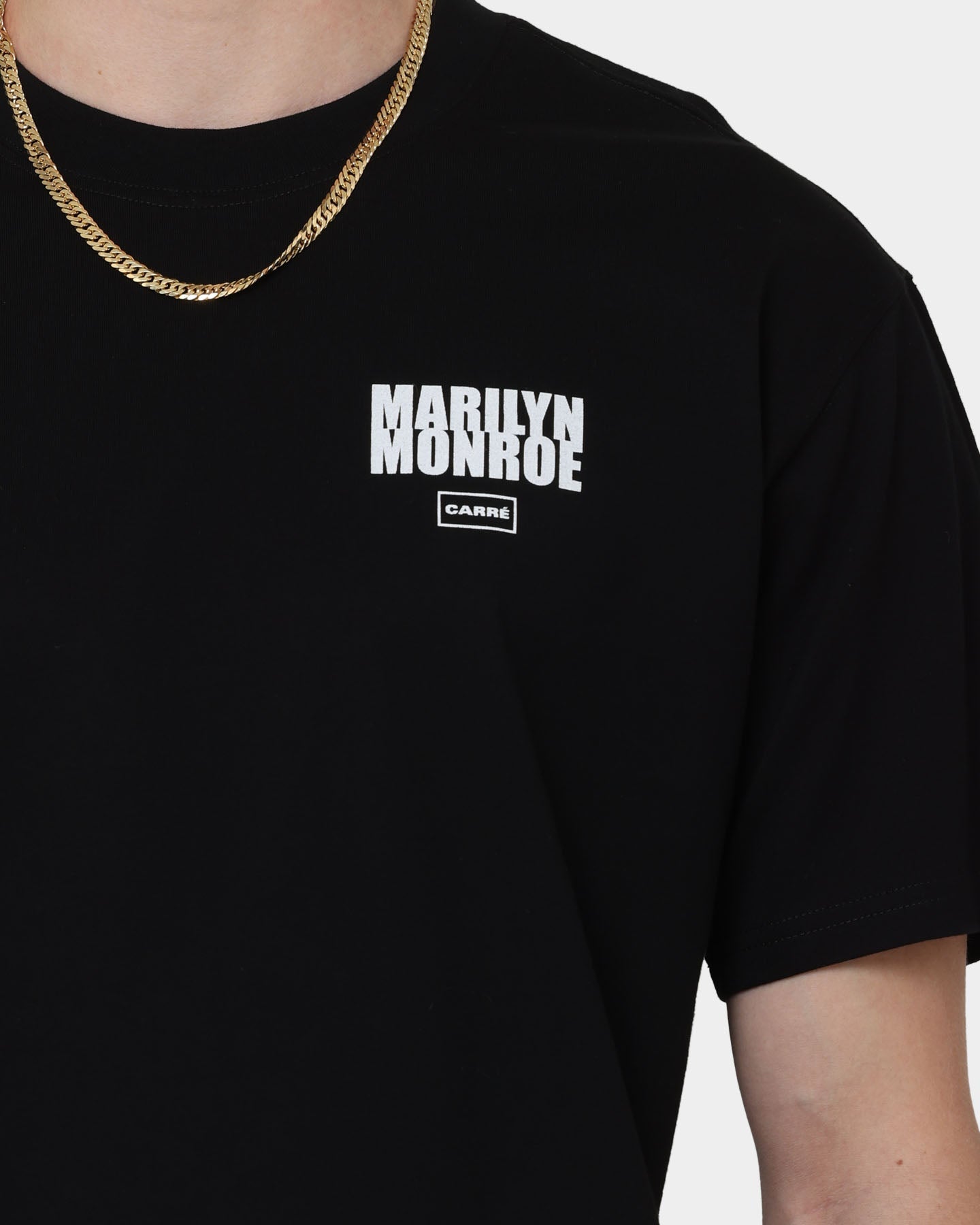 Carr√© X Marilyn Monroe Bold Is Beautiful T-Shirt Black