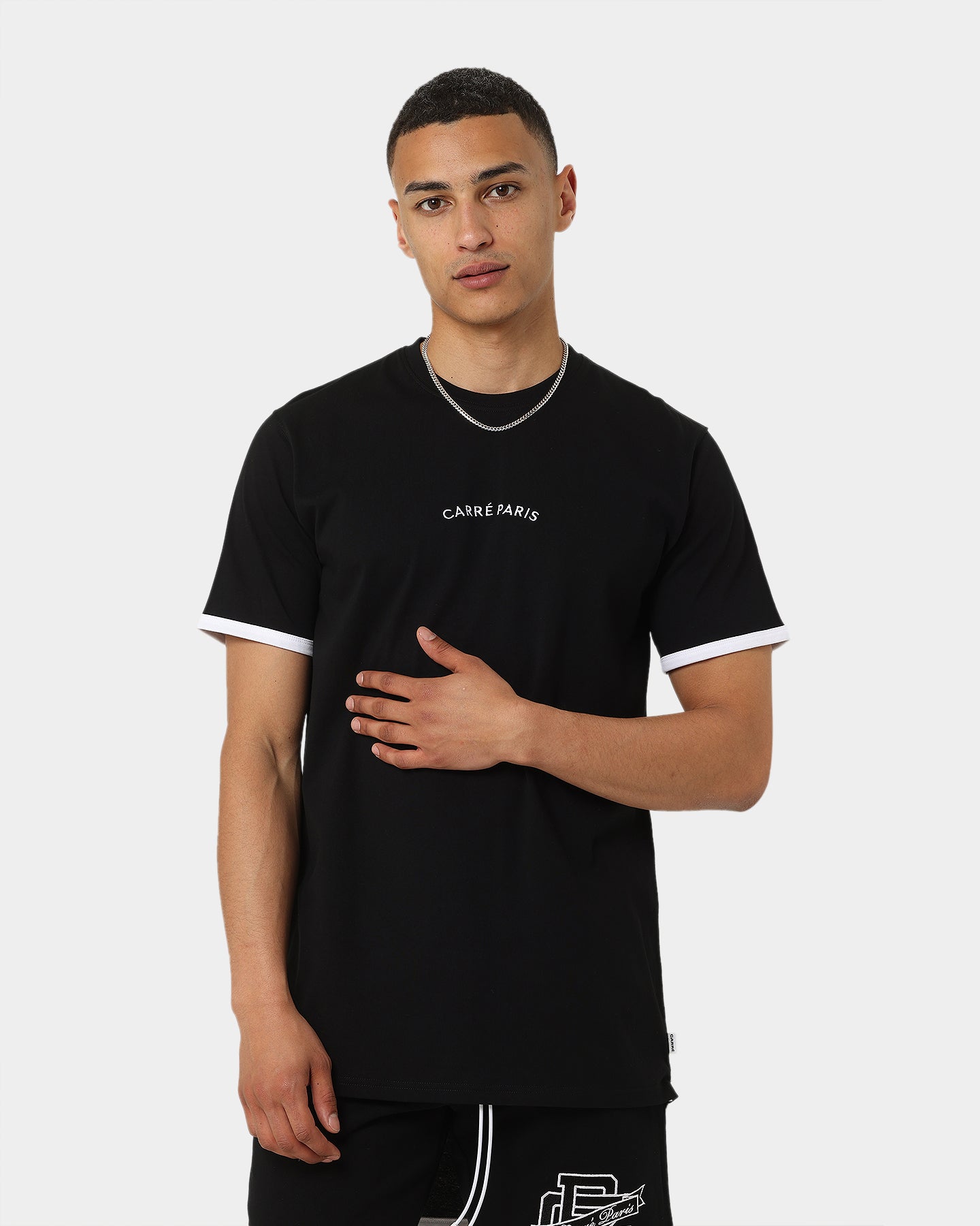 Carr√© Paris Ringer OG Droptail T-Shirt Black