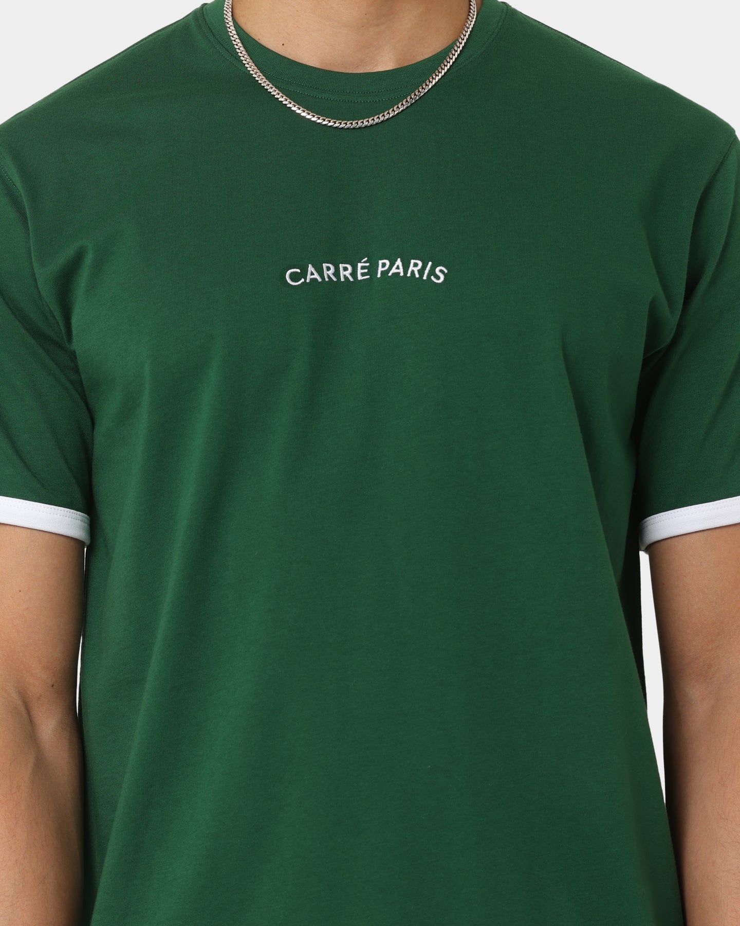 Carr√© Paris Ringer OG Droptail T-Shirt Green