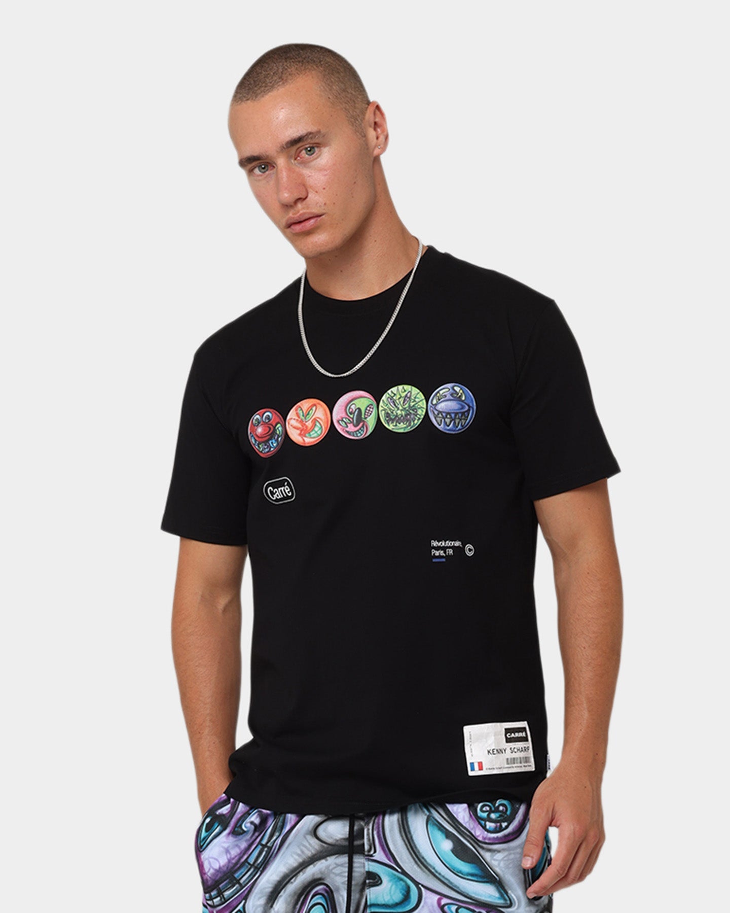 Carr√© X Kenny Scharf Gary's Revolution T-Shirt Black