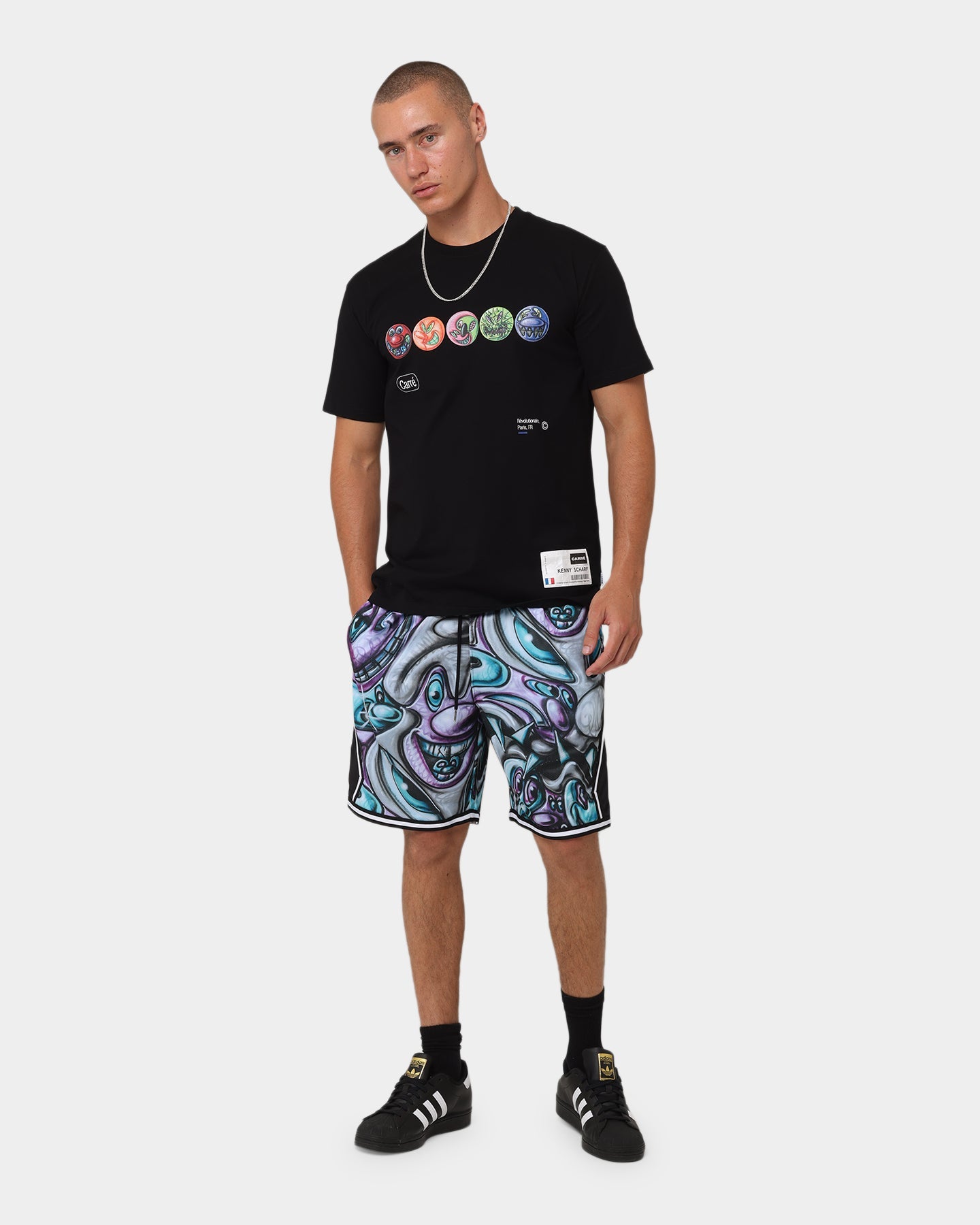 Carr√© X Kenny Scharf Gary's Revolution T-Shirt Black