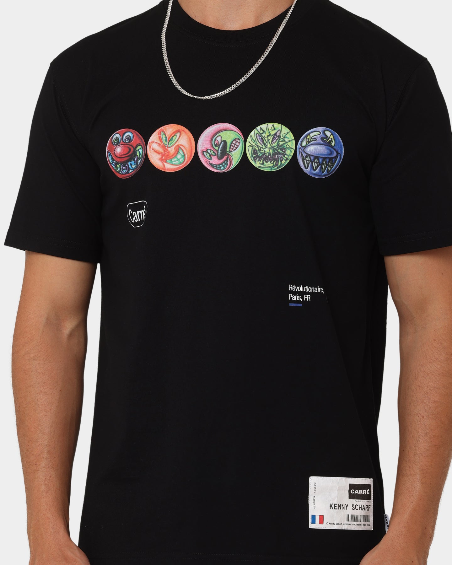 Carr√© X Kenny Scharf Gary's Revolution T-Shirt Black