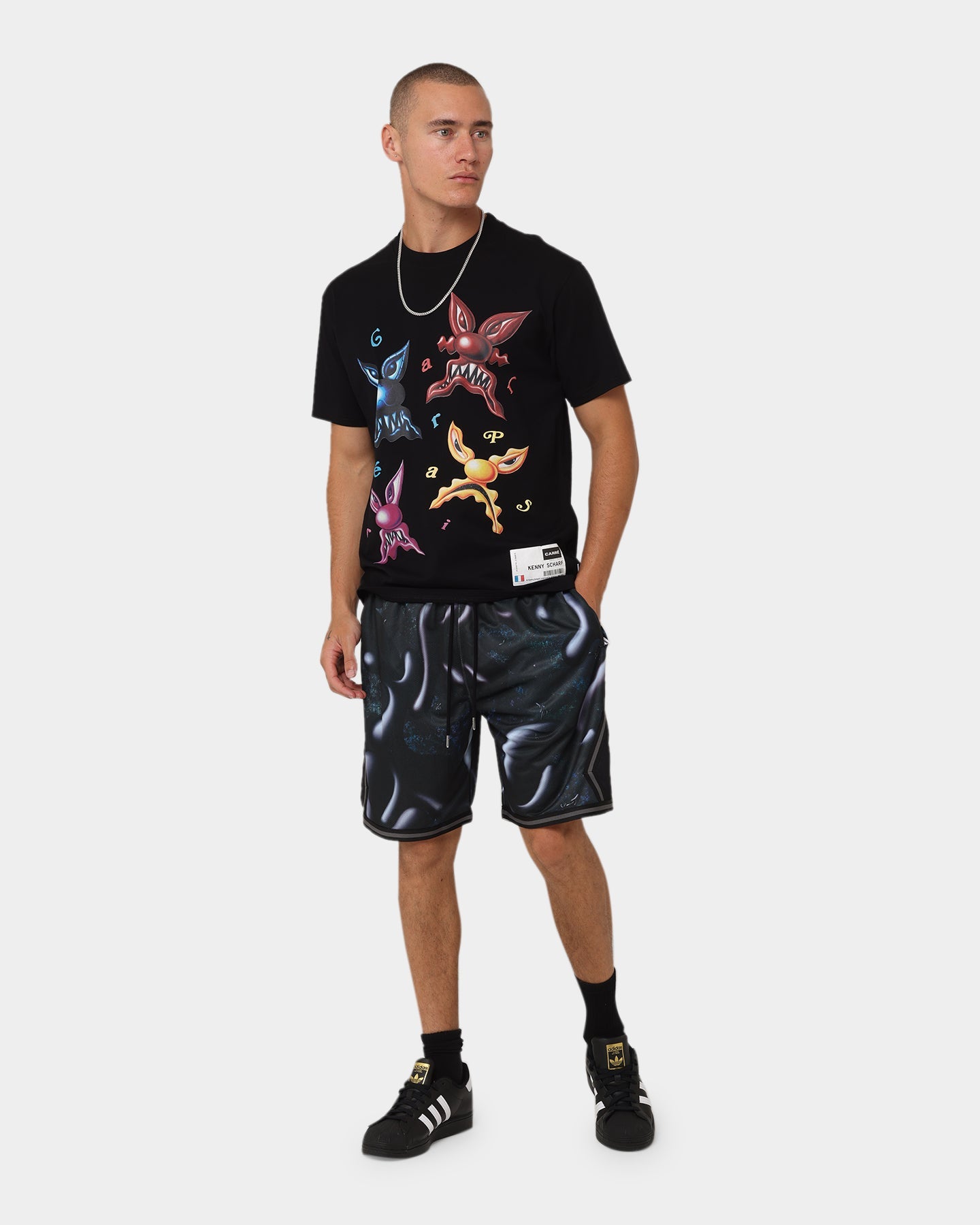 Carr√© X Kenny Scharf Meanie Oversized T-Shirt Black