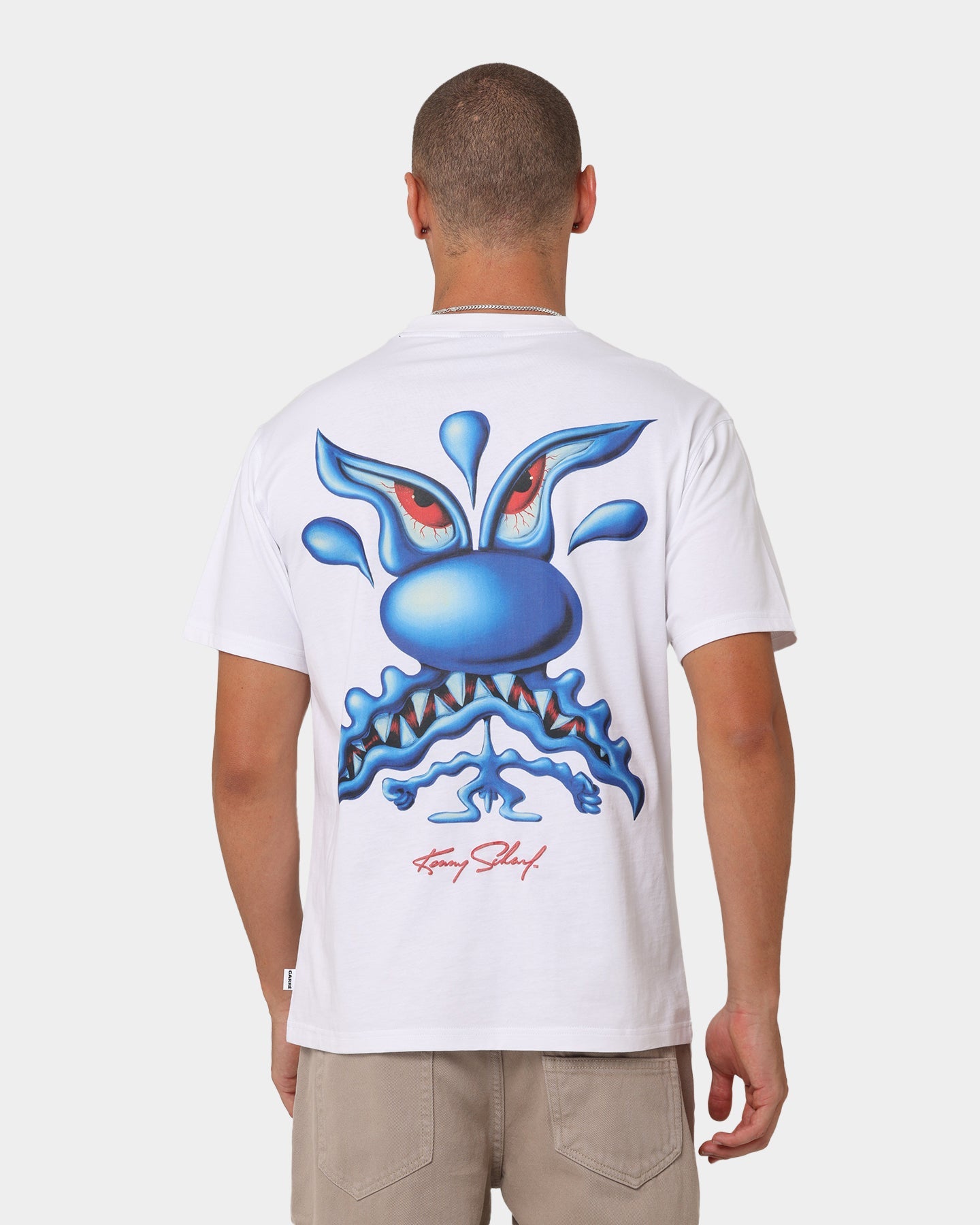 Carr√© X Kenny Scharf Meanie Oversized T-Shirt White