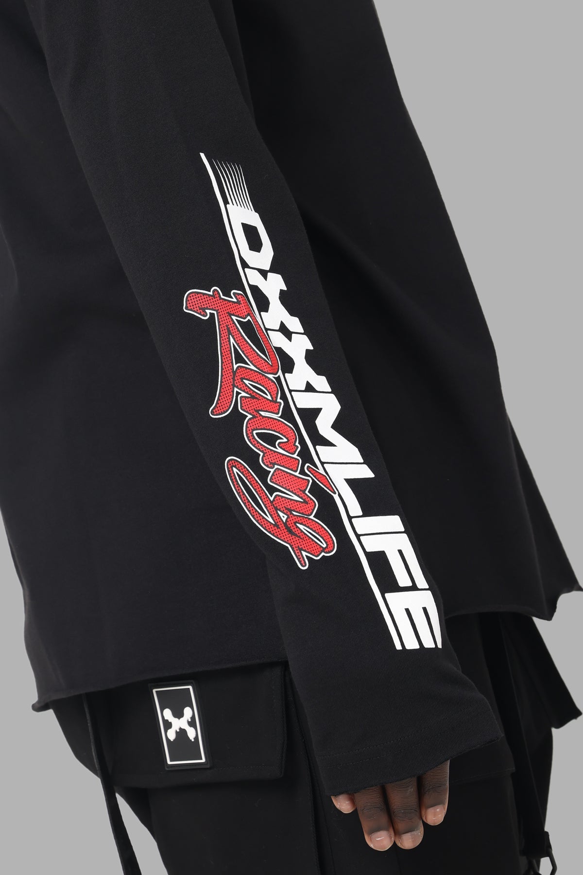 DXXMLife L-5 DXXM Racing Long Sleeve T-Shirt Black