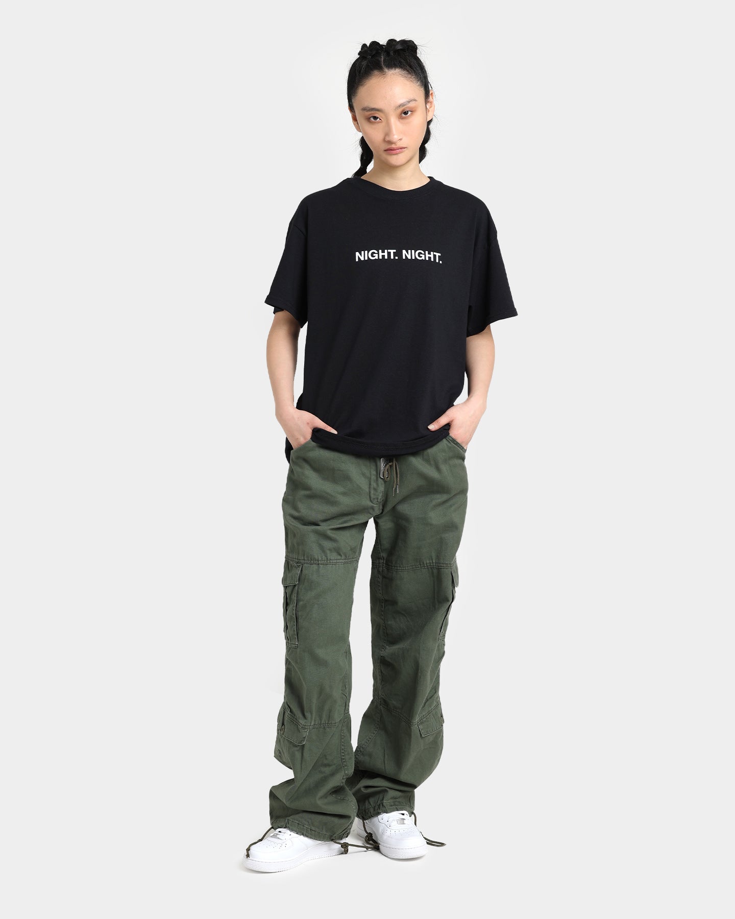 Goat Crew Night Night T-Shirt Black Style001