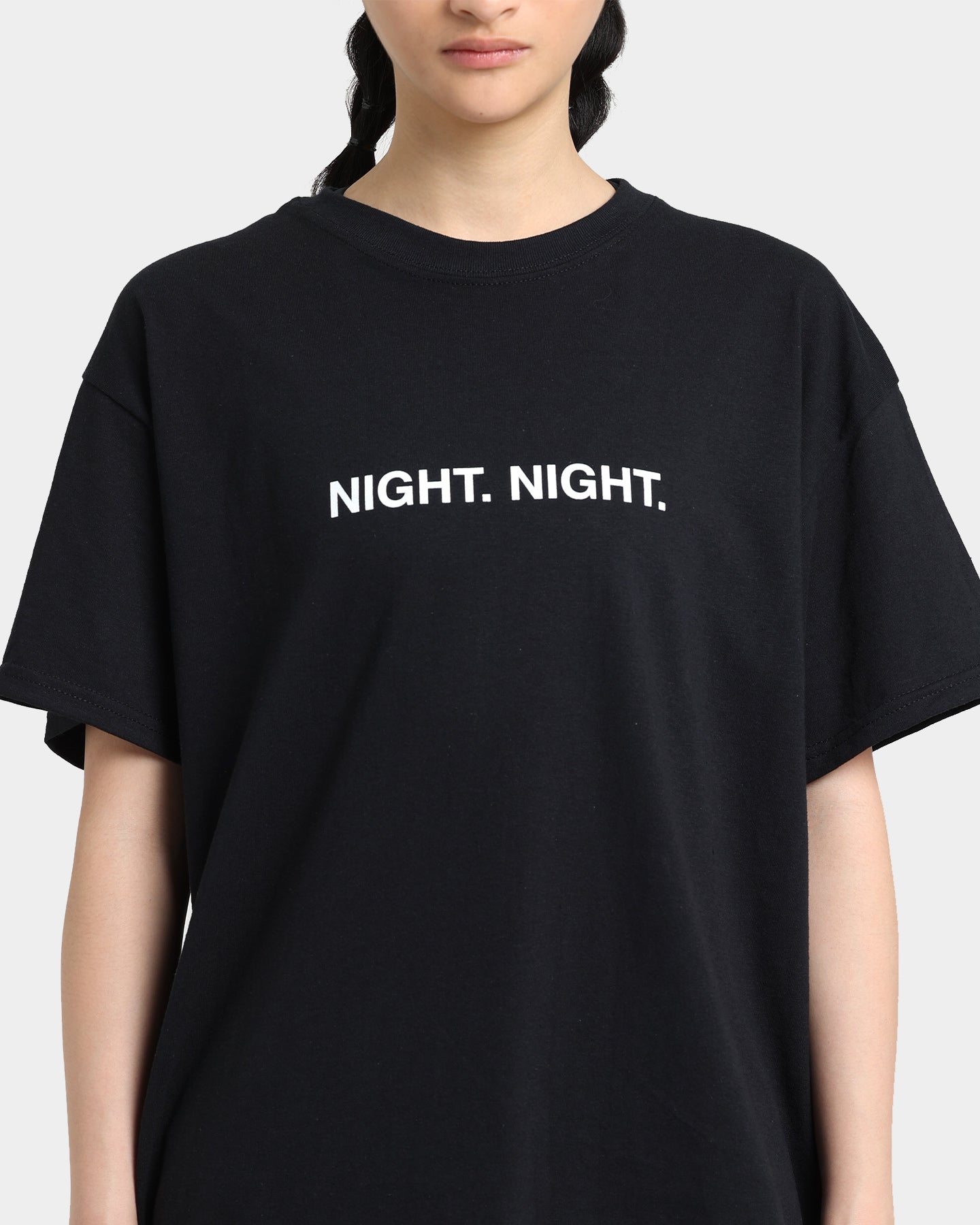 Goat Crew Night Night T-Shirt Black Style001