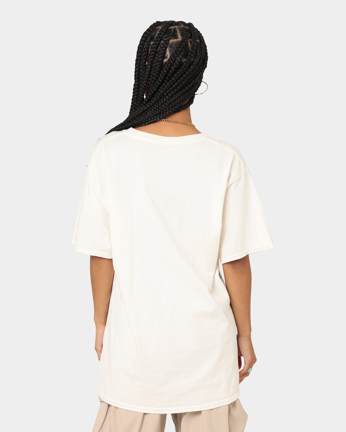 Goat Crew Earfquake Skull T-Shirt Off White Style001