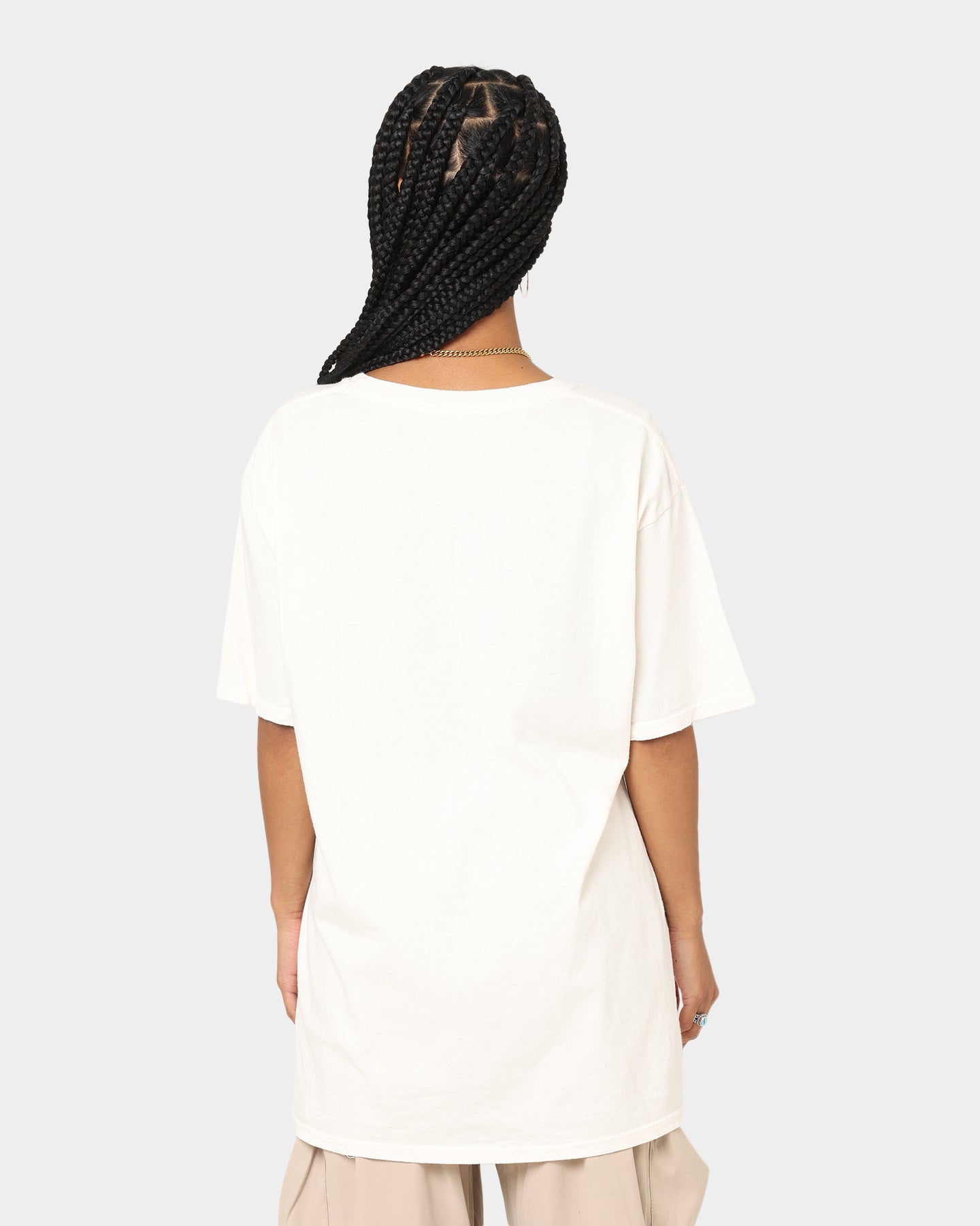 Goat Crew Igor Metal Logo T-Shirt Off White Style001