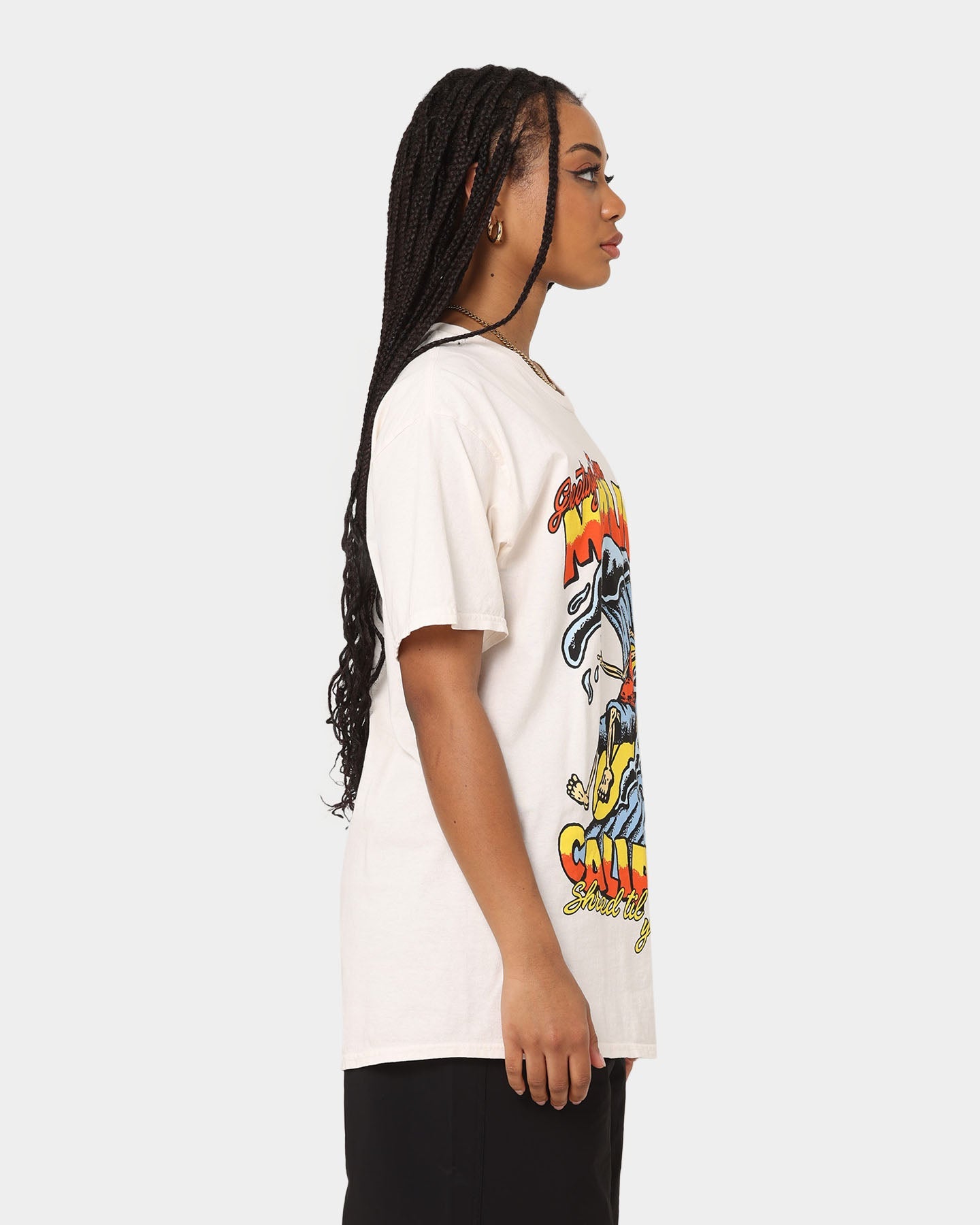 Goat Crew Malibu T-Shirt Off White Style001