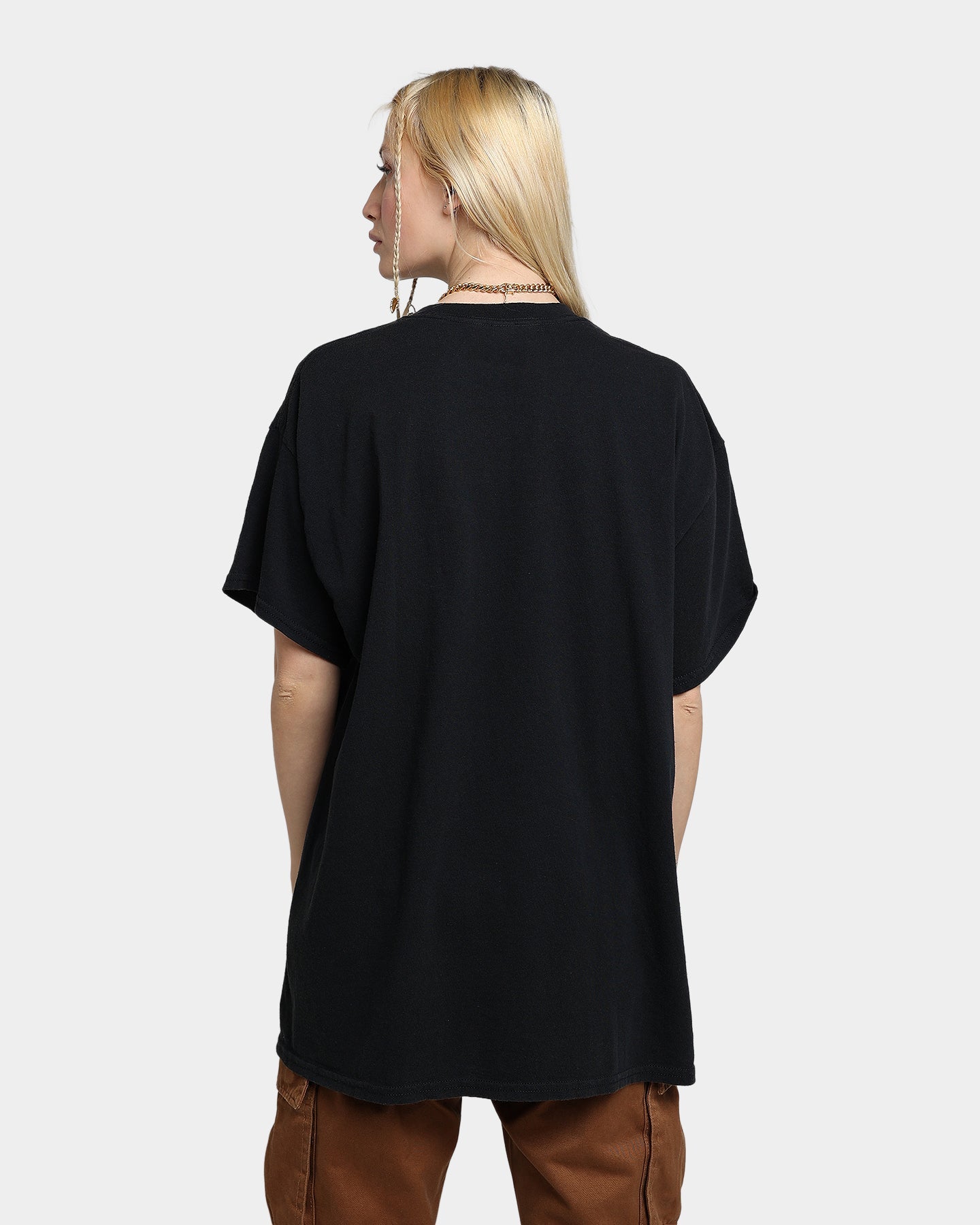 American Thrift X Back To The Future Back To The Future 2 Vintage T-Shirt Washed Black Style001