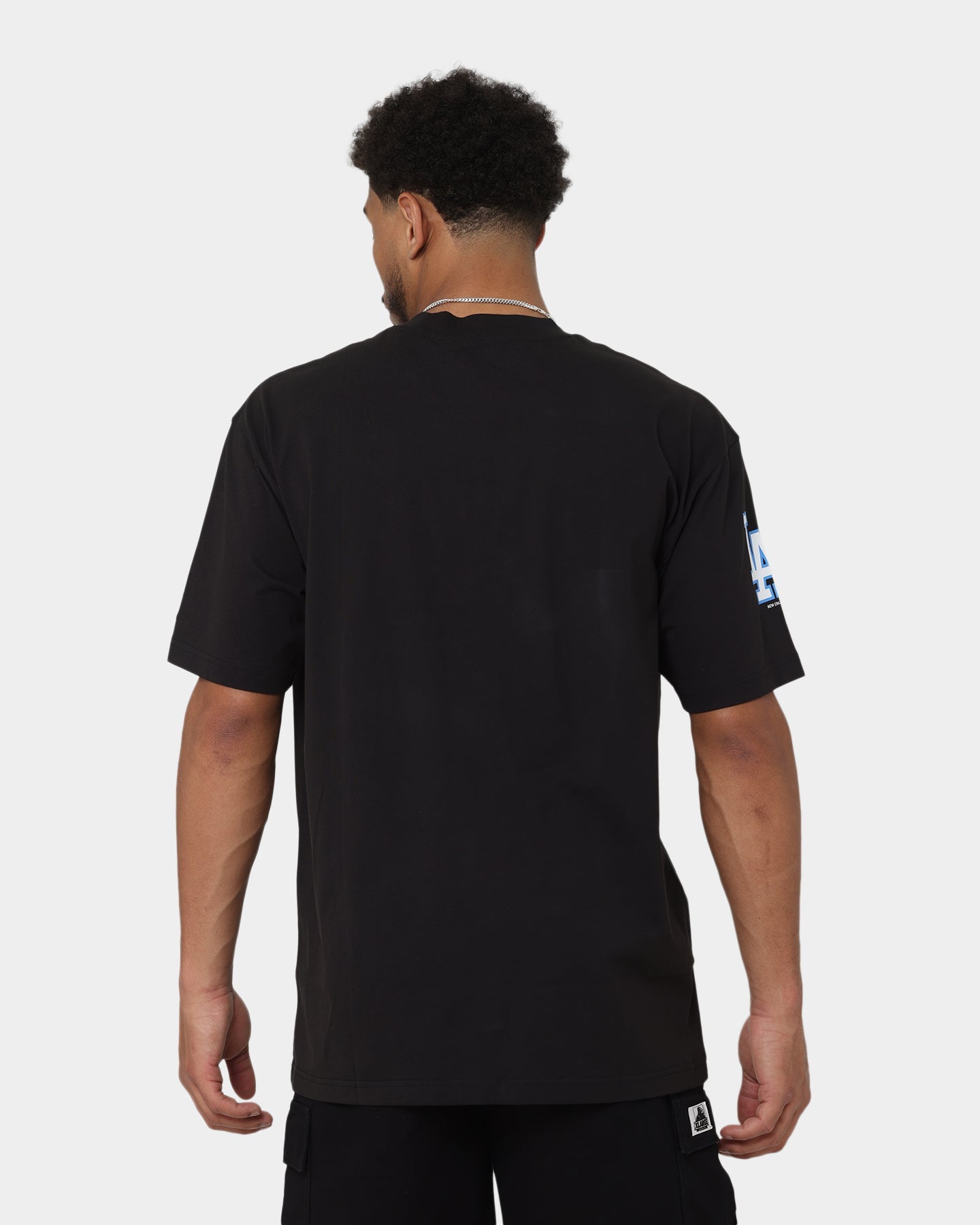 New Era Los Angeles Dodgers Retro Outline Logo T-Shirt Black