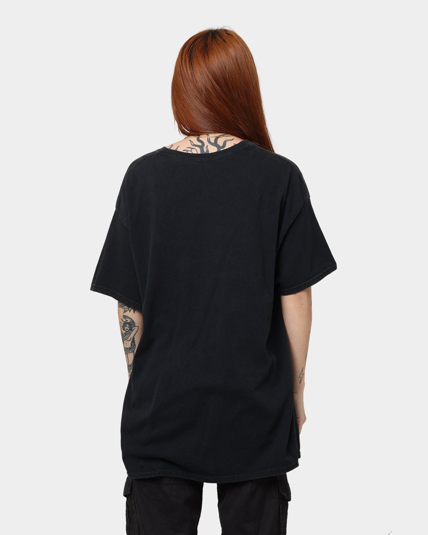 Goat Crew Nevermind T-Shirt Black Wash Style001