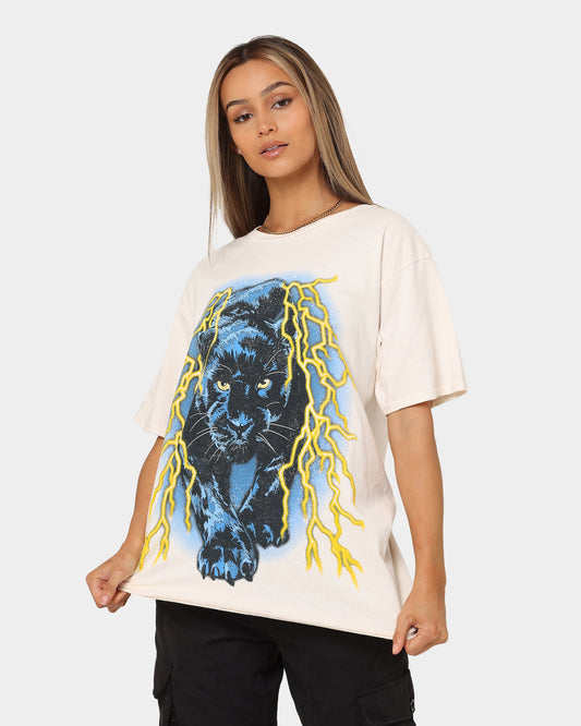 American Thrift OG Panther T-Shirt Off White Style001