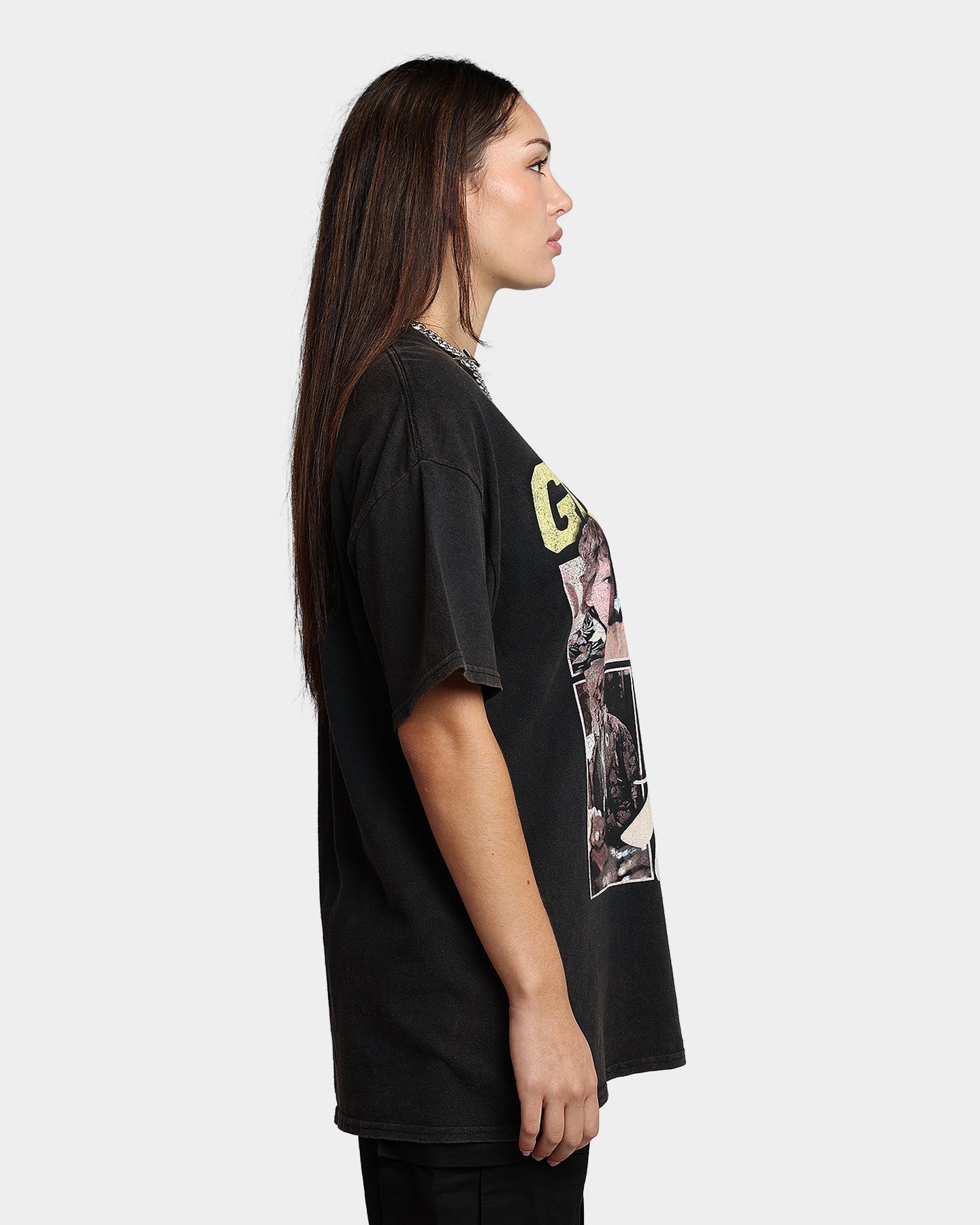 Goat Crew X The Goonies Goonies Vintage T-Shirt Washed Black Style001