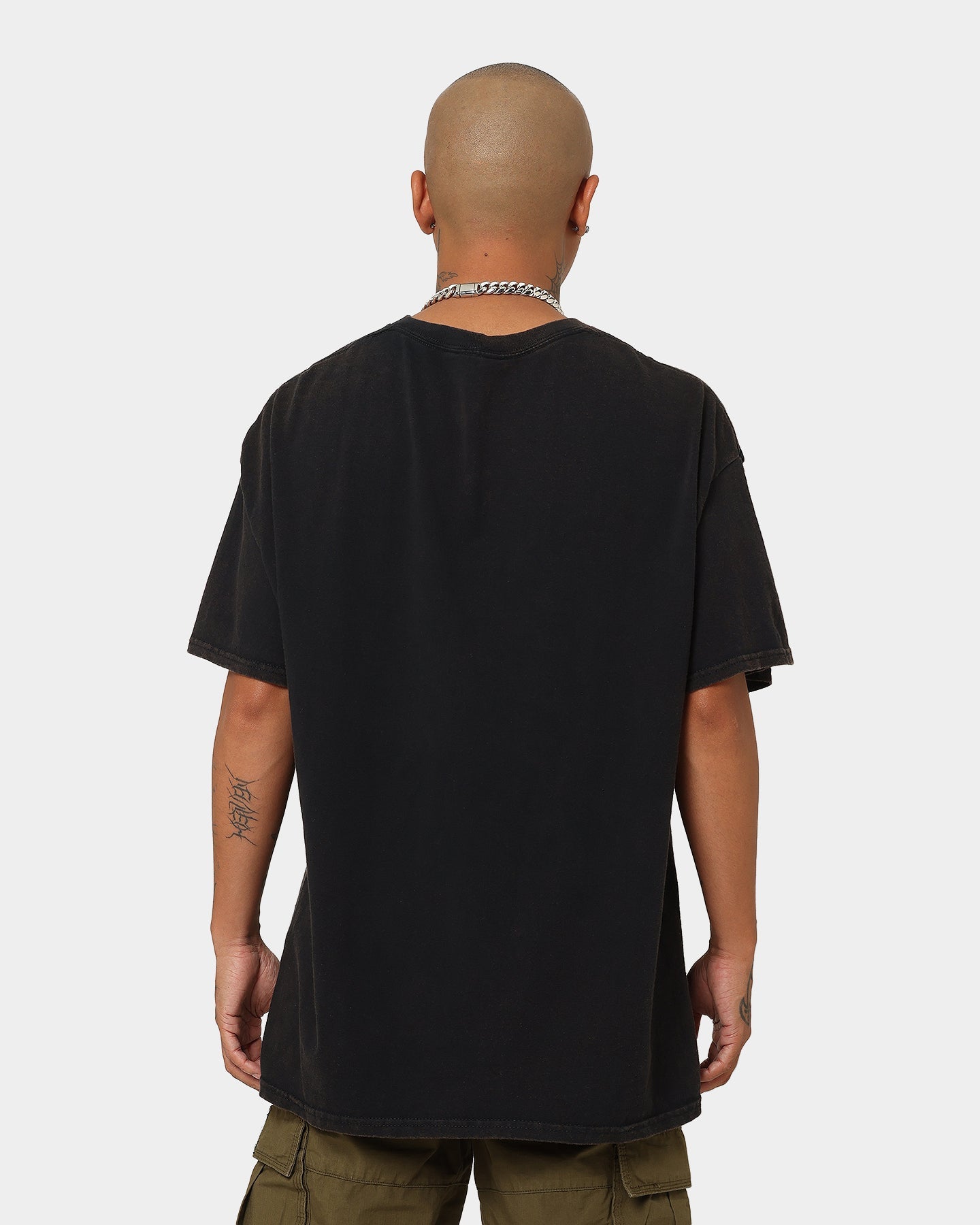 Goat Crew X Stranger Things Eddie Vintage T-Shirt Black Wash