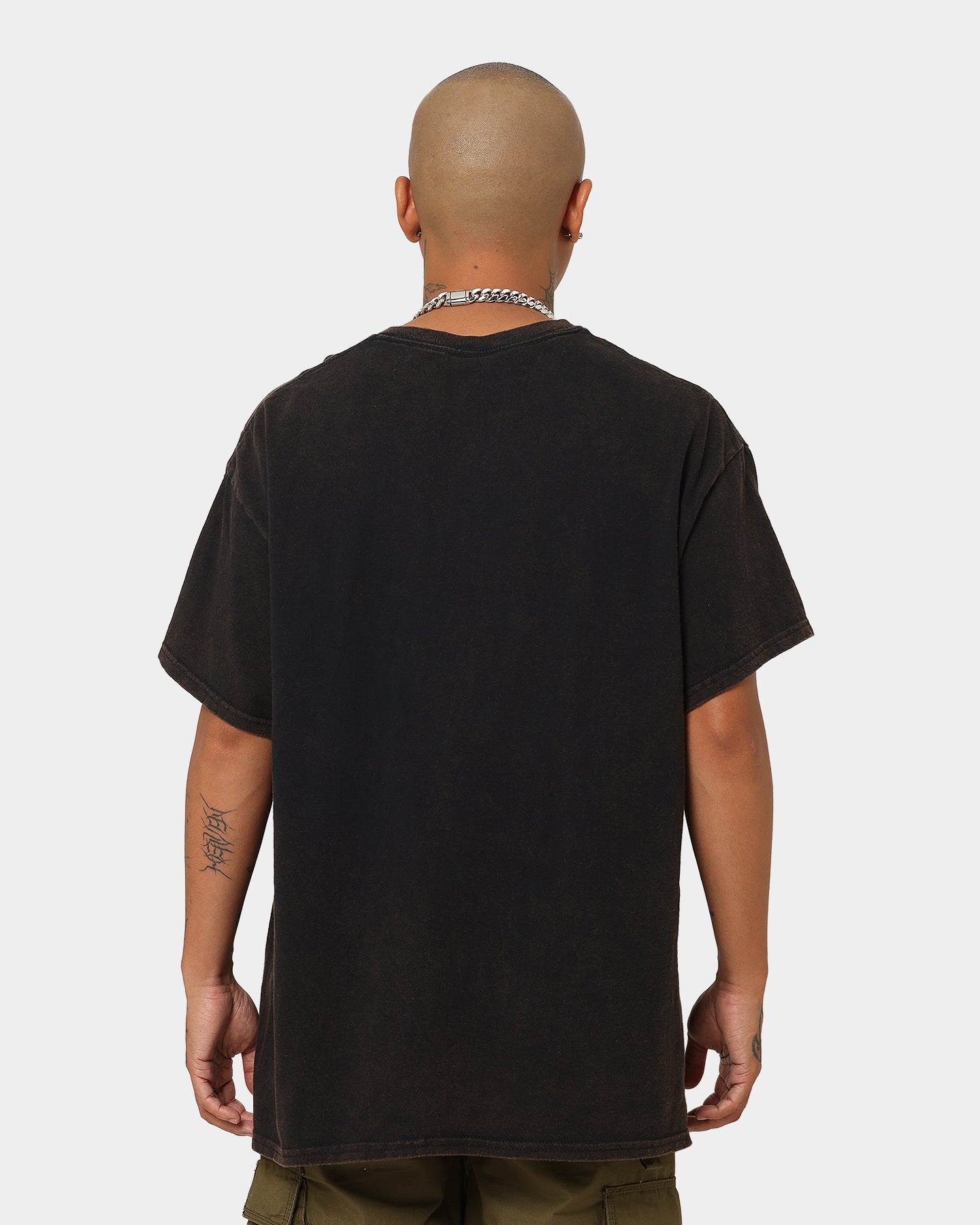 Goat Crew X Stranger Things Steve Vintage T-Shirt Black Wash
