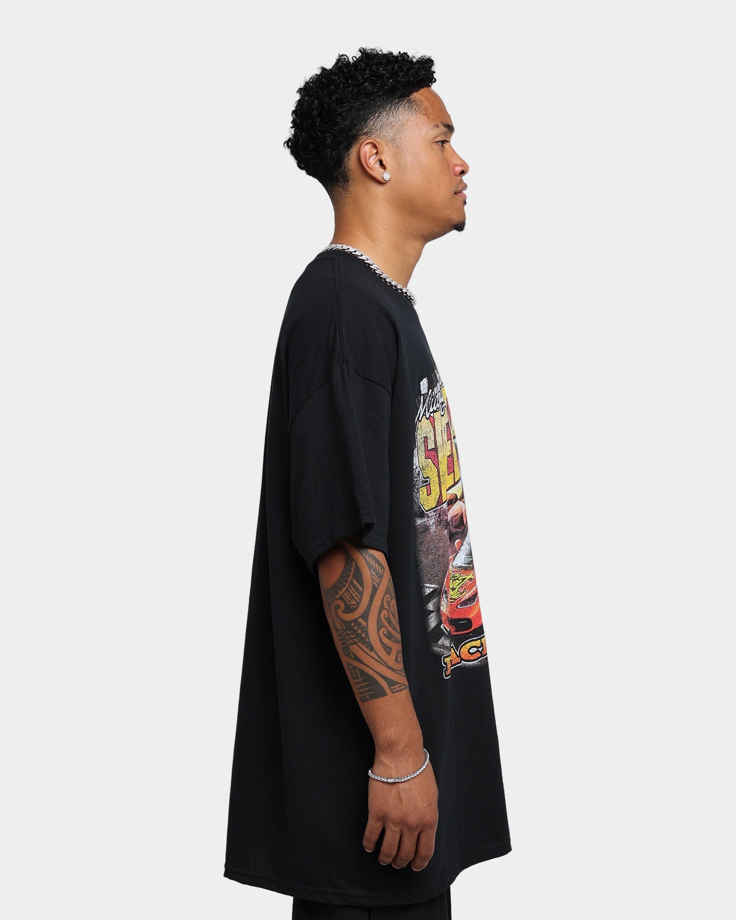 Goat Crew Speed Strip Vintage T-Shirt Black