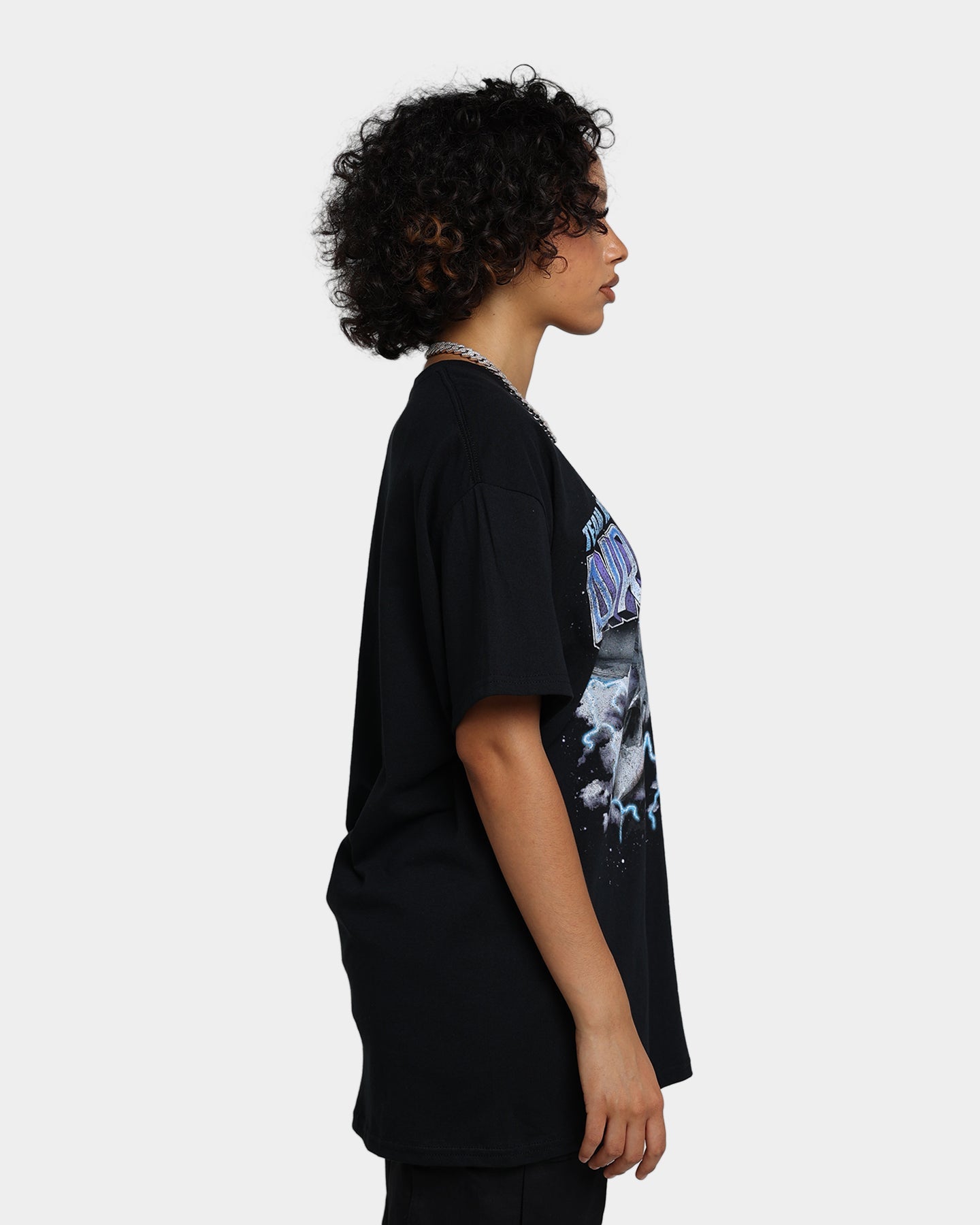 Goat Crew Air Force Vintage T-Shirt Black Style001