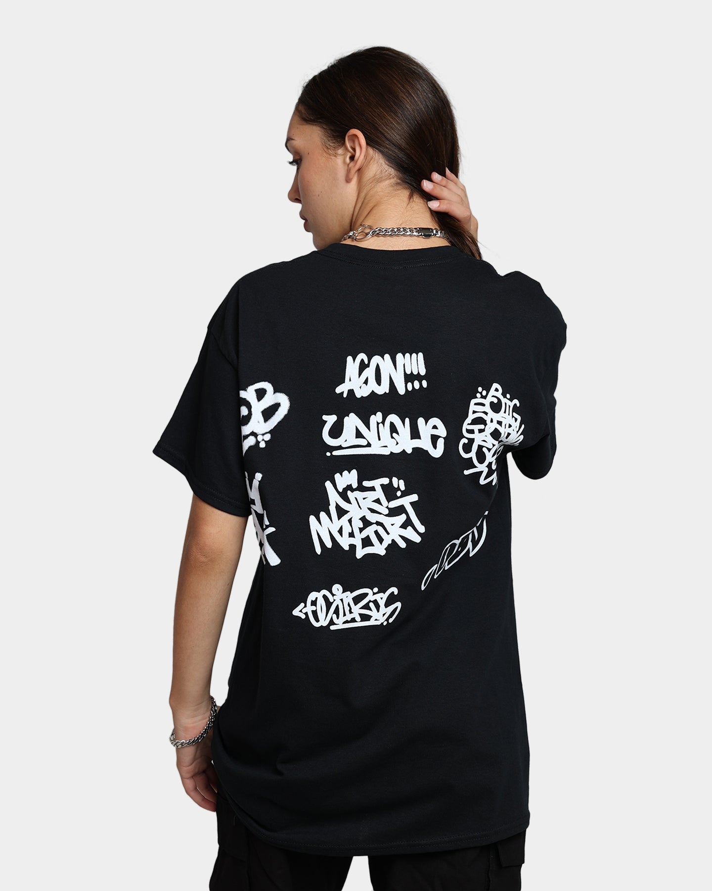 Goat Crew X Ol' Dirty Bastard Big Face T-Shirt Black Style001