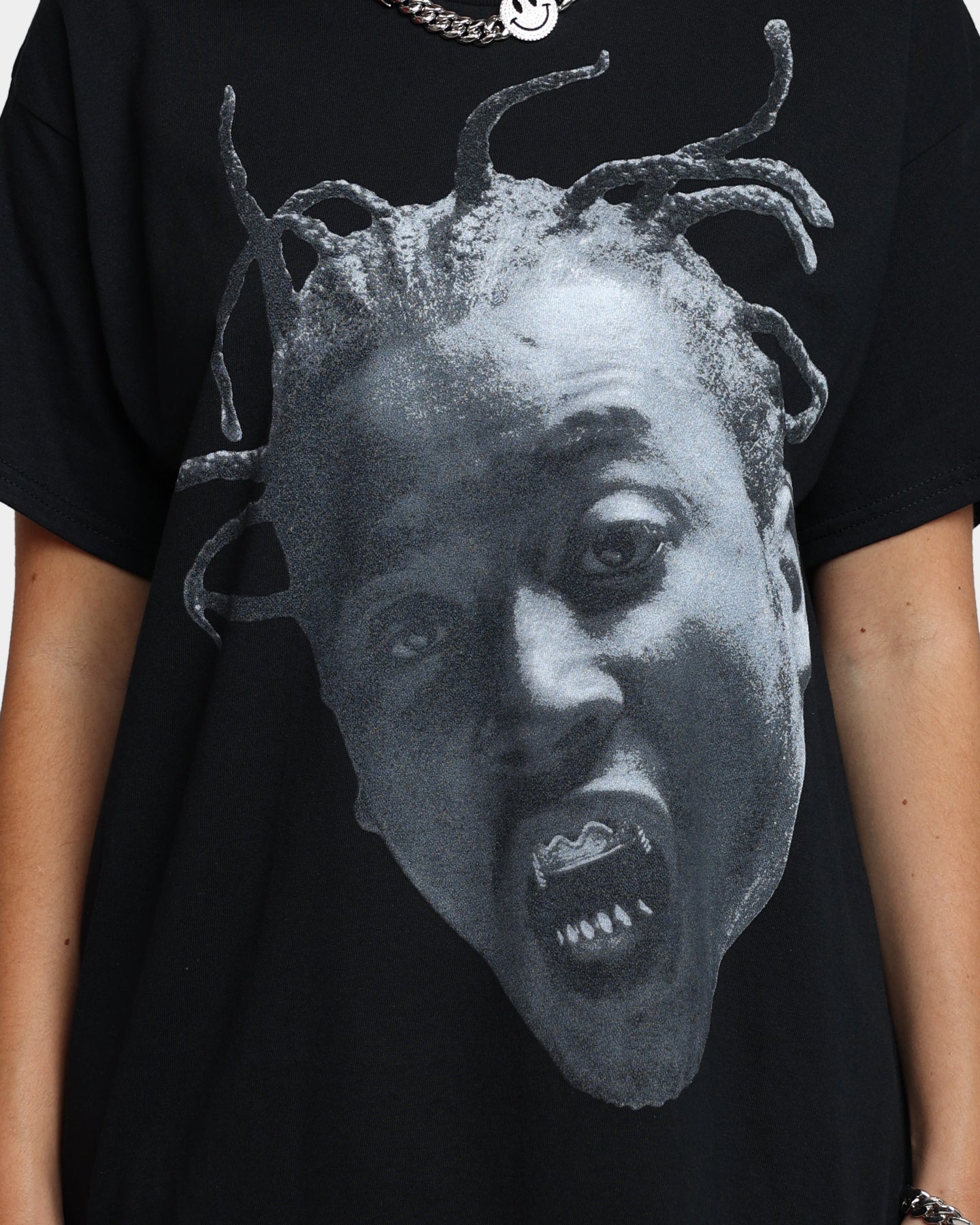 Goat Crew X Ol' Dirty Bastard Big Face T-Shirt Black Style001