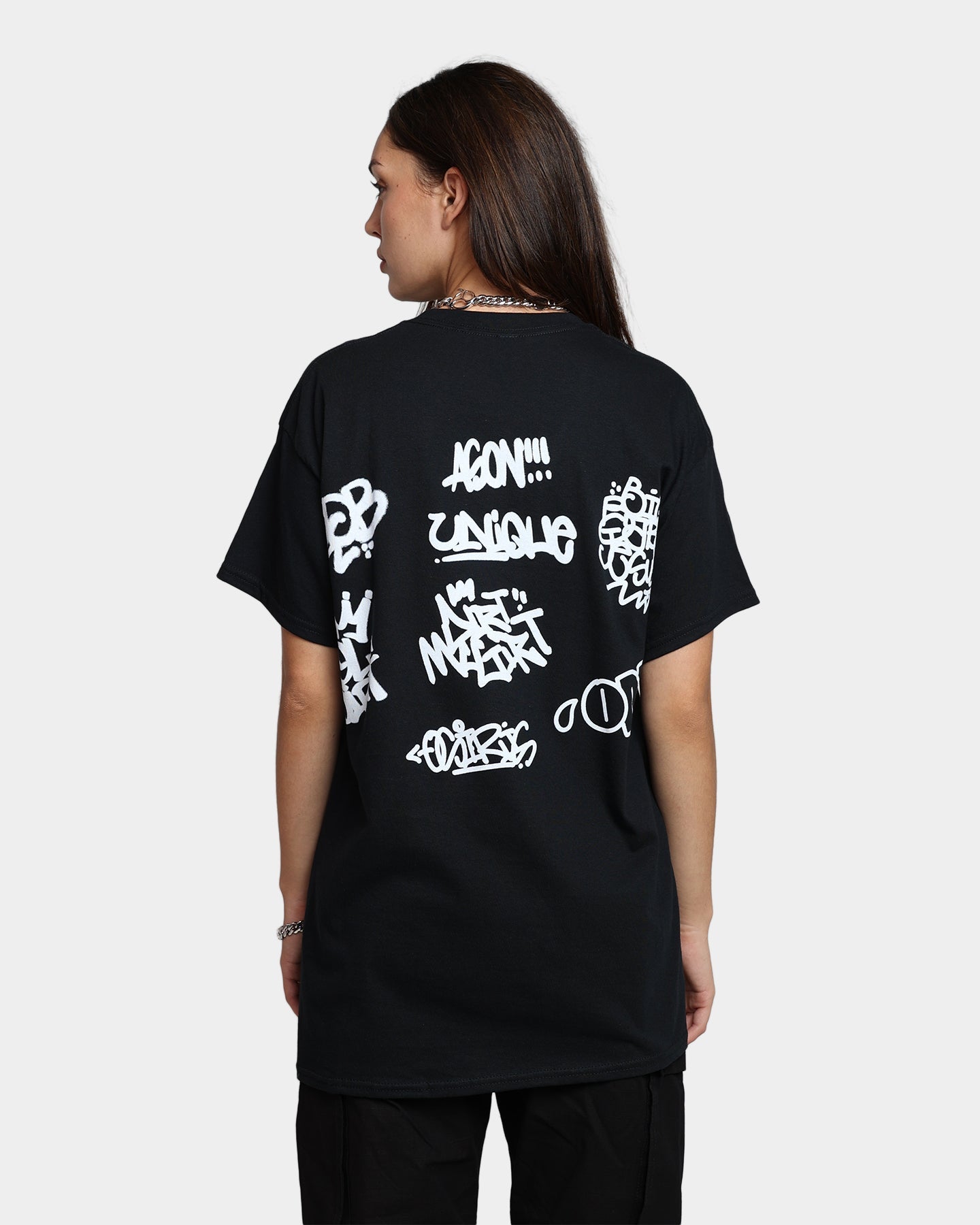 Goat Crew X Ol' Dirty Bastard Big Face T-Shirt Black Style001