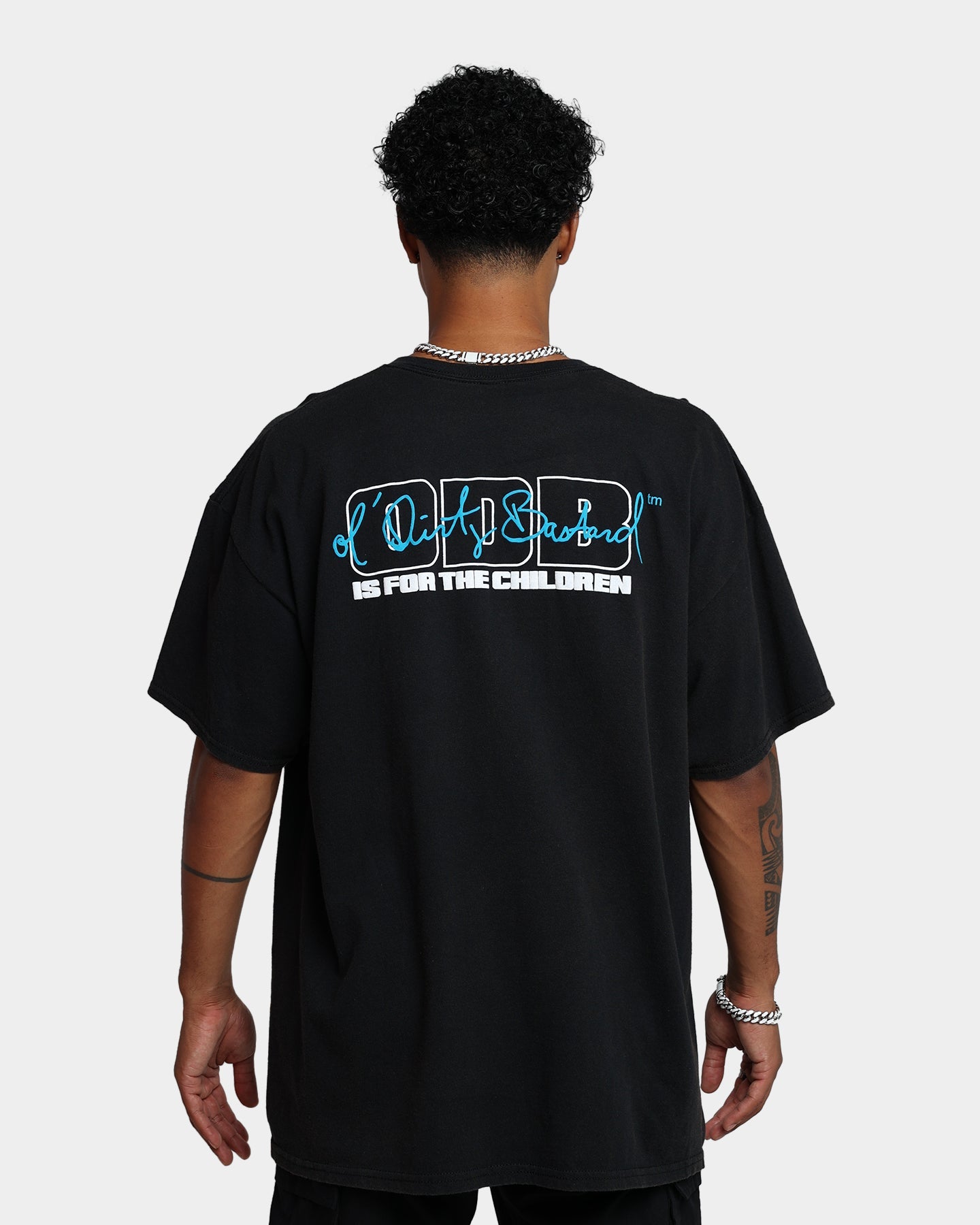 Goat Crew X Ol' Dirty Bastard Children Vintage T-Shirt Washed Black